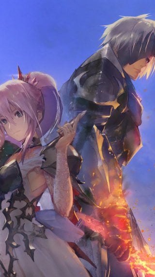 Shionne and Alphen from Tales of Arise Wallpaper