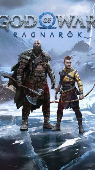 Personajes de God of War Ragnrok Fondo de pantalla