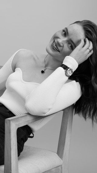 Sadie Sink Happy Dimonds Campaign Wallpaper
