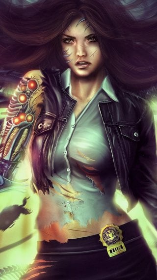 Sara Pezzini Witchblade Fondo de pantalla