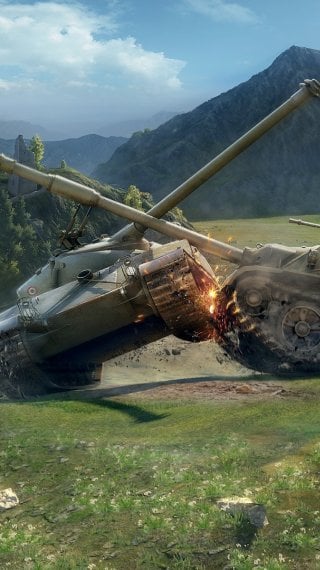 World of Tanks Battle Wallpaper