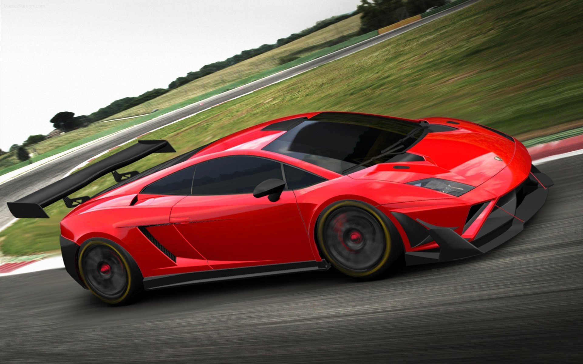 Fondos de pantalla 2014 Lamborghini Gallardo GT3 FL2