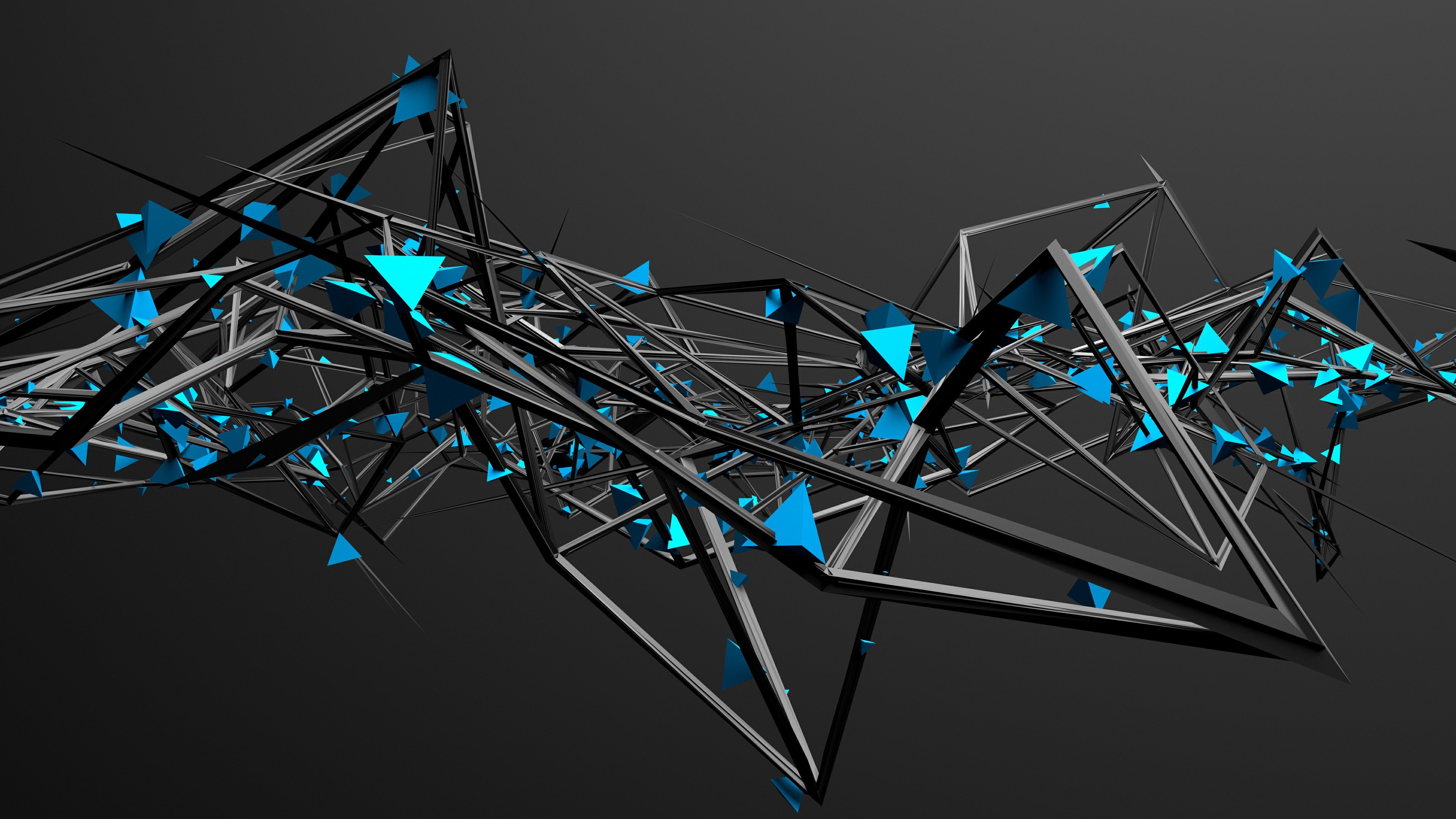 Wallpaper 3D Abstract Structure
