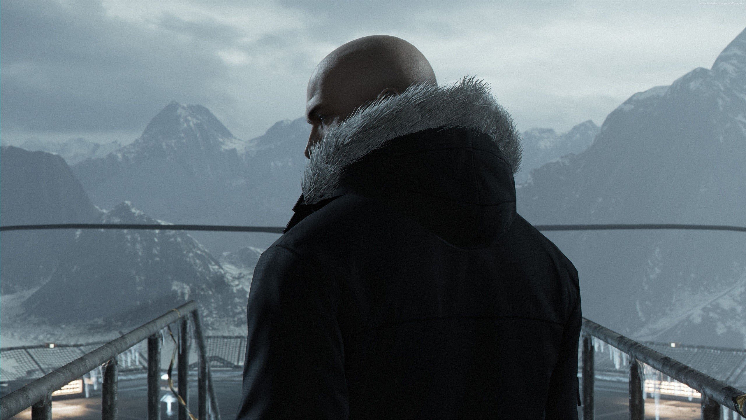 Wallpaper Agent 47 of the game Hitman