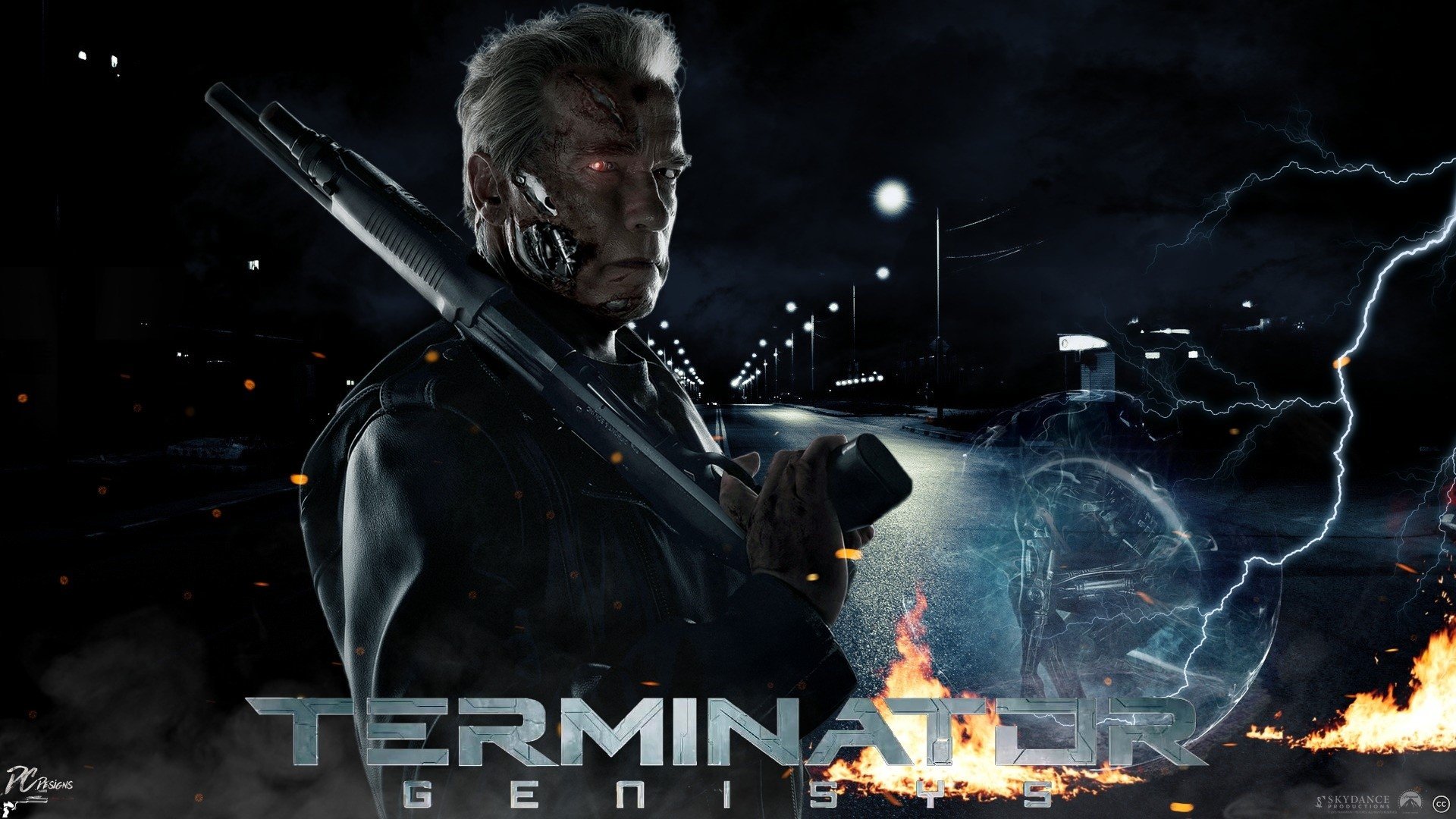 Wallpaper Arnold in Terminator