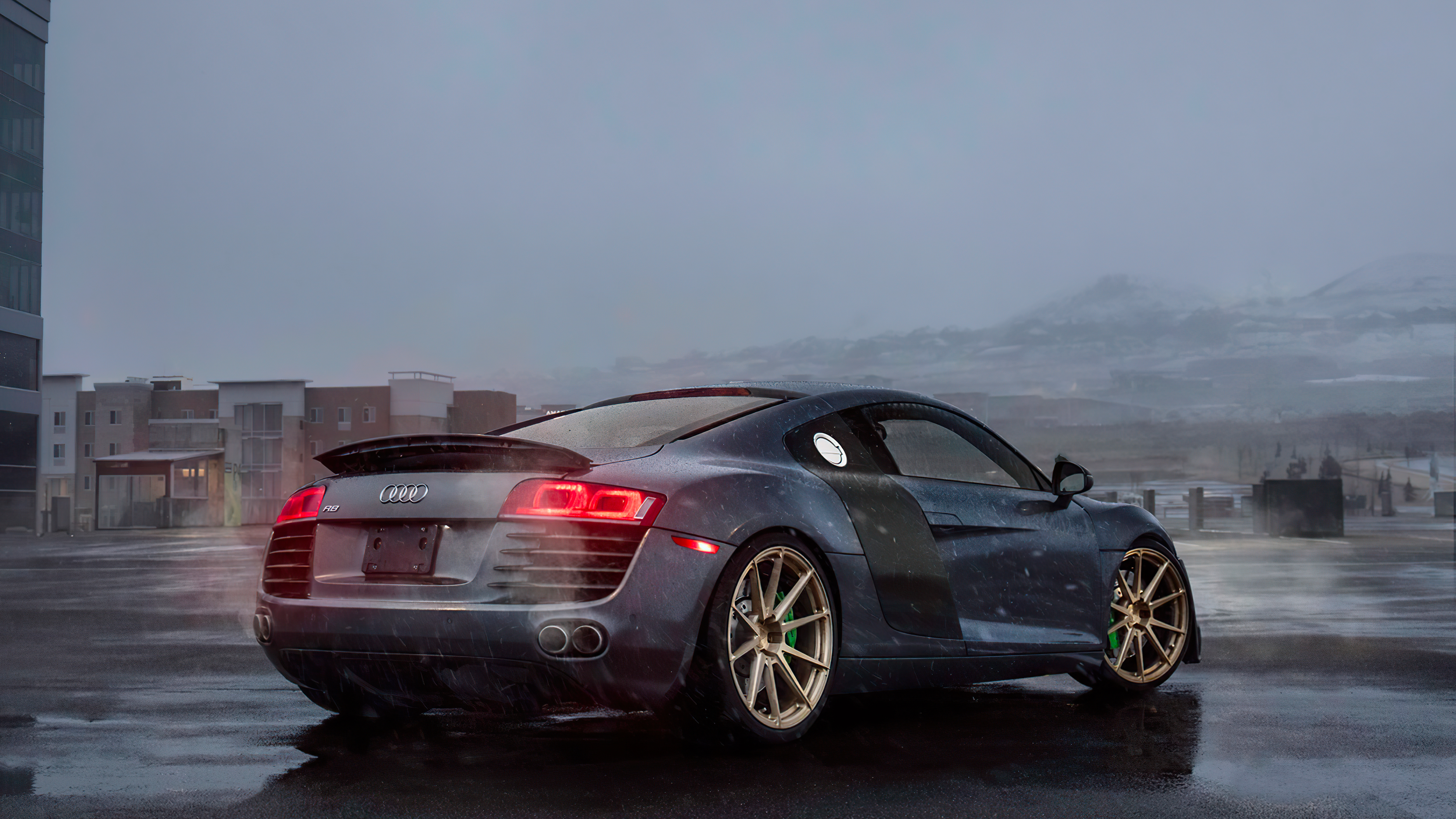 Fondos de pantalla Audi R8 concept