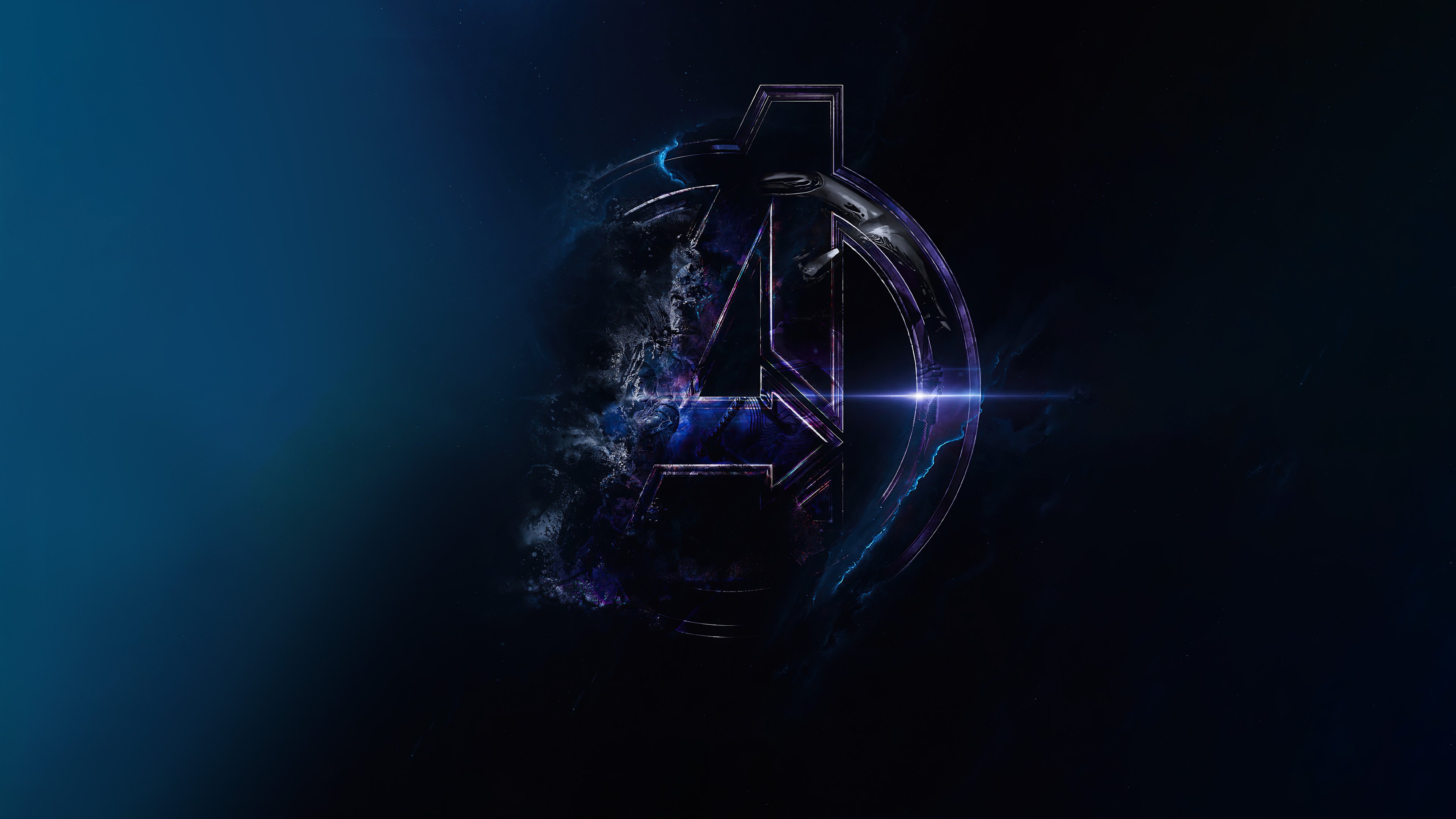 Fondos de pantalla Avengers Infinity Logo transparente