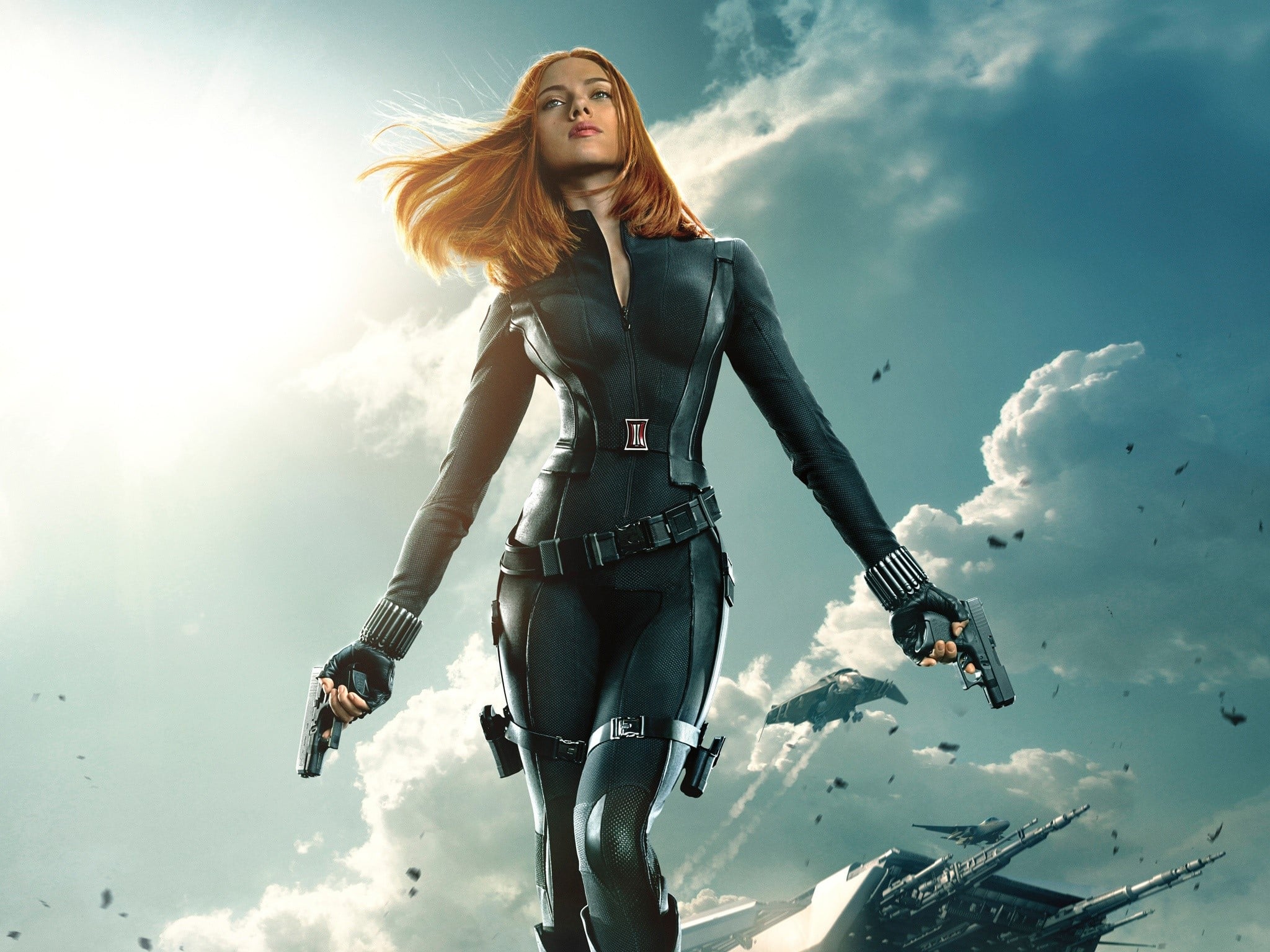 Fondos de pantalla Black Widow en Capitan America 2