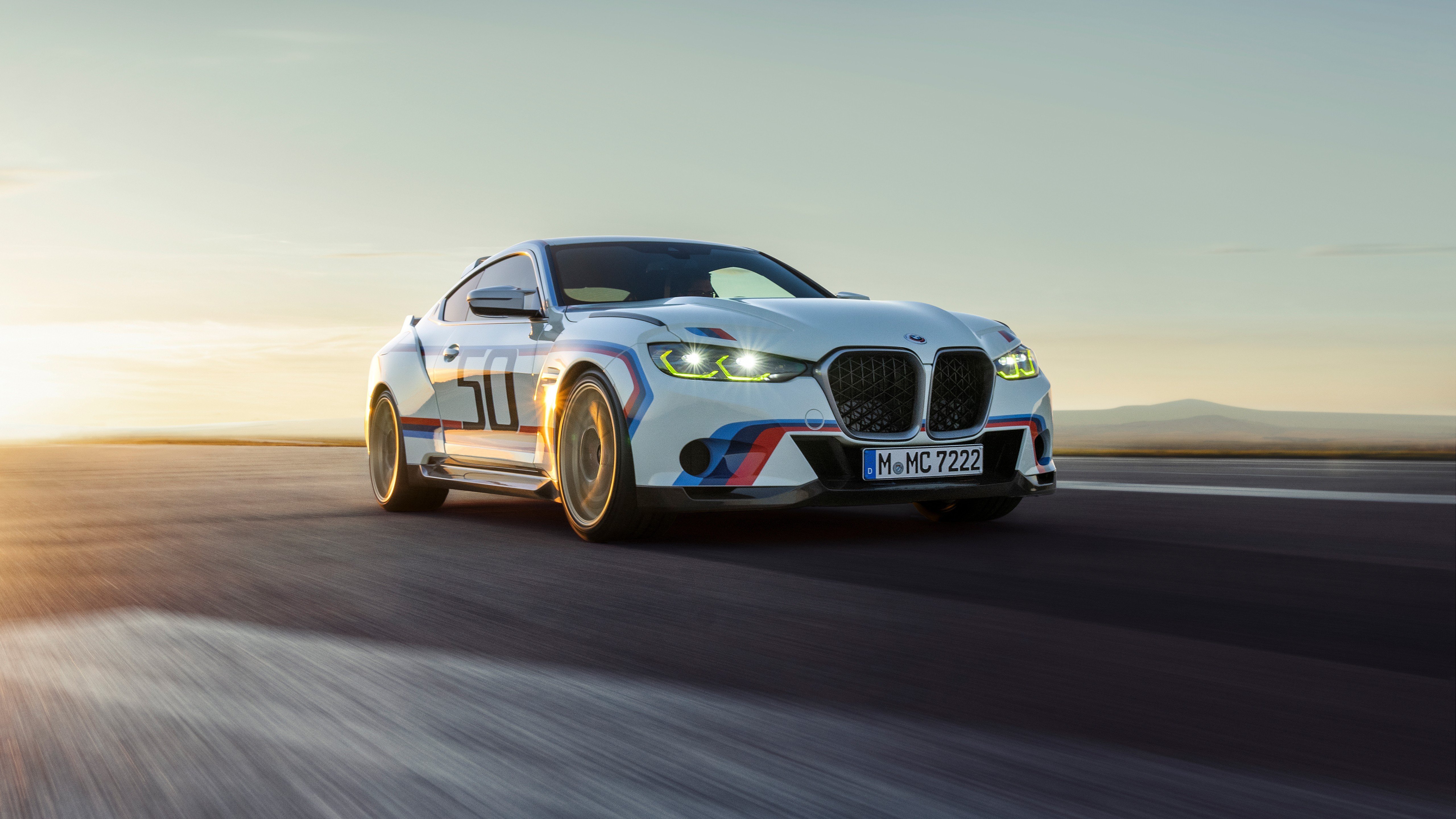 Fondos de pantalla BMW blanco 3.0 CSL 2023