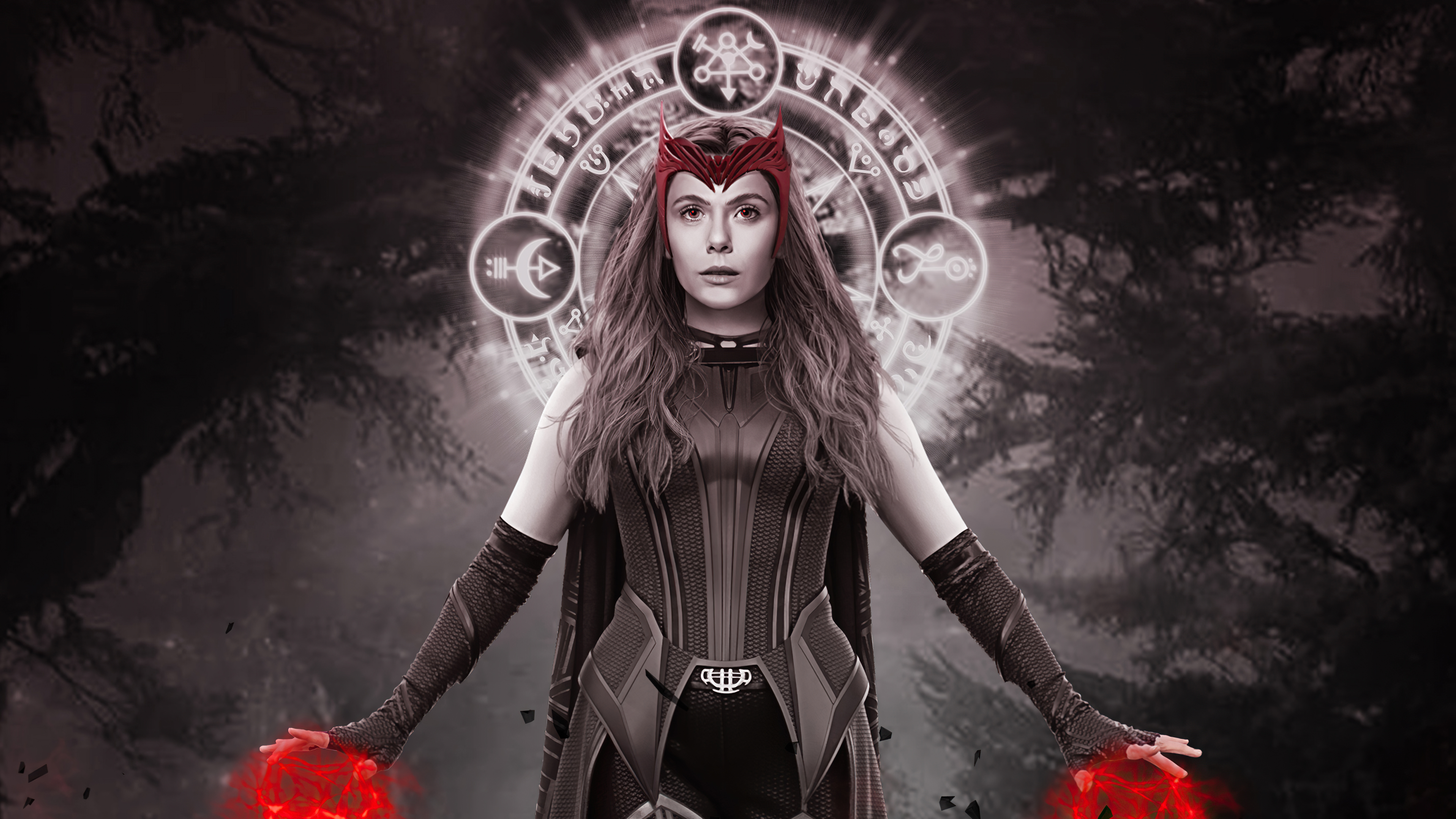 Wallpaper Scarlet Witch x Wanda Maximoff