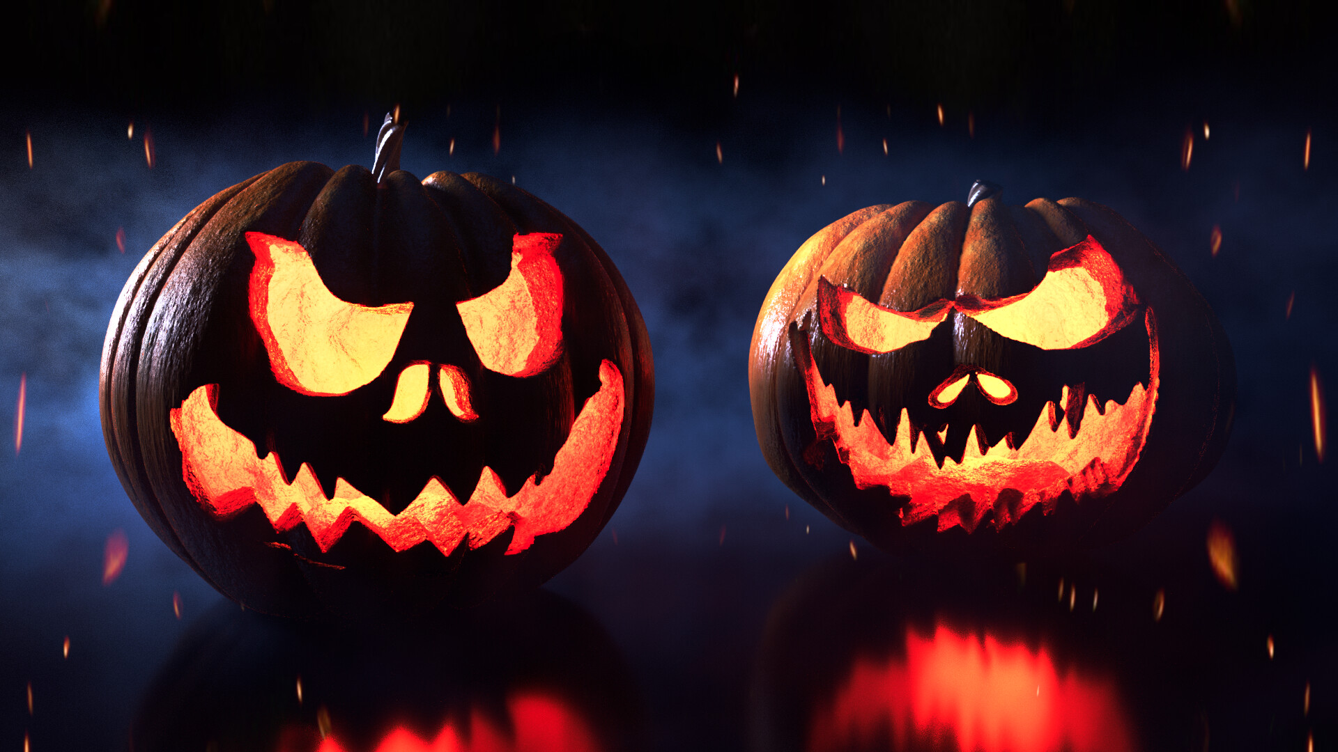Fondos de pantalla Halloween pumpkin