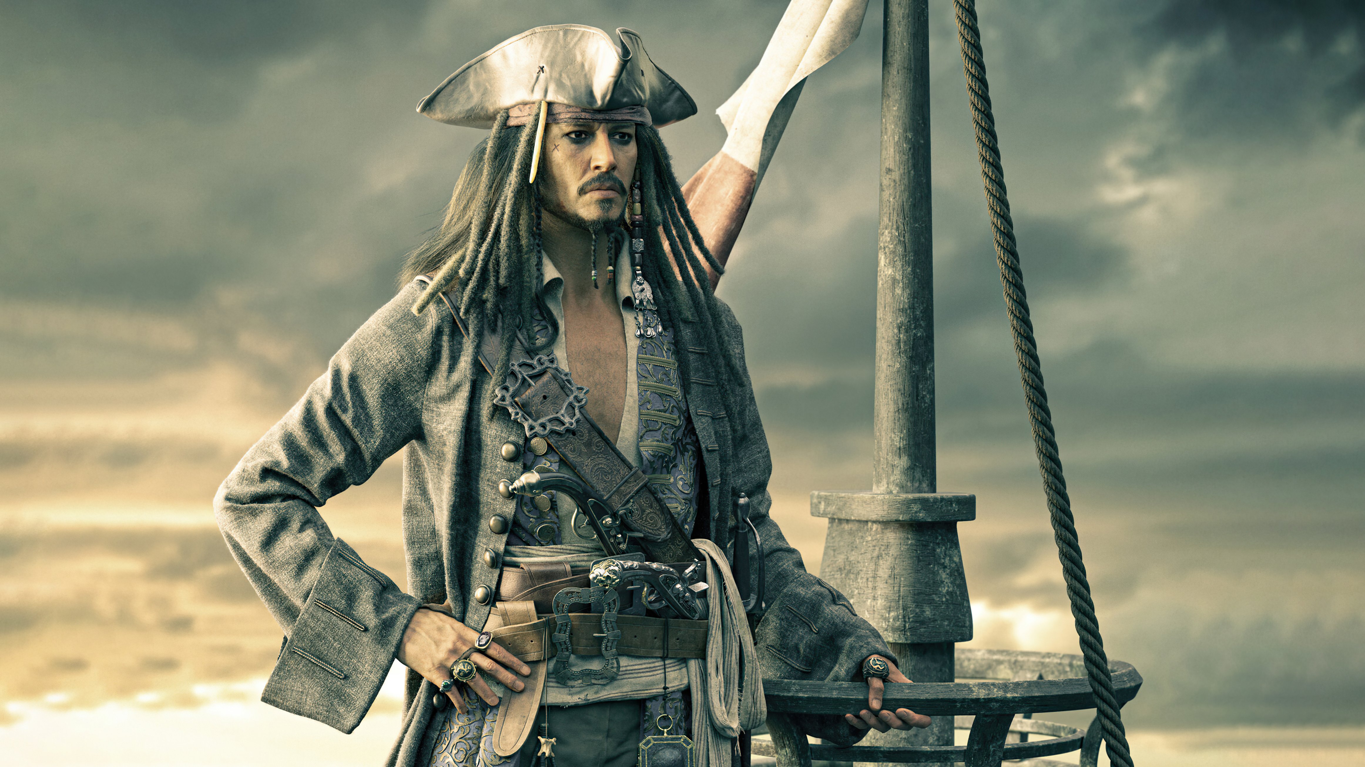 Wallpaper Captain Jack Sparrow