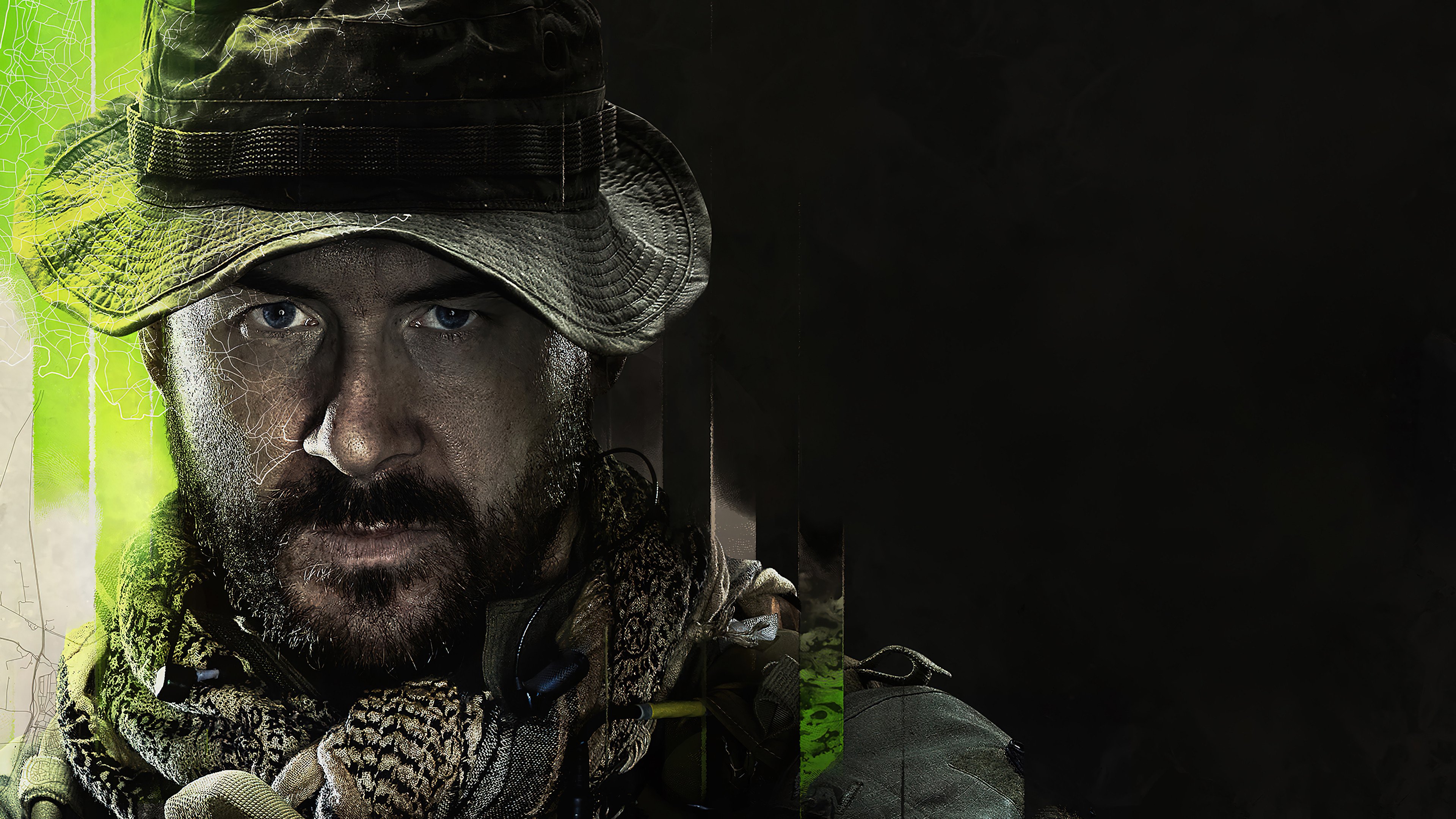 Wallpaper Capitan John Price Call of Duty Modern Warfare