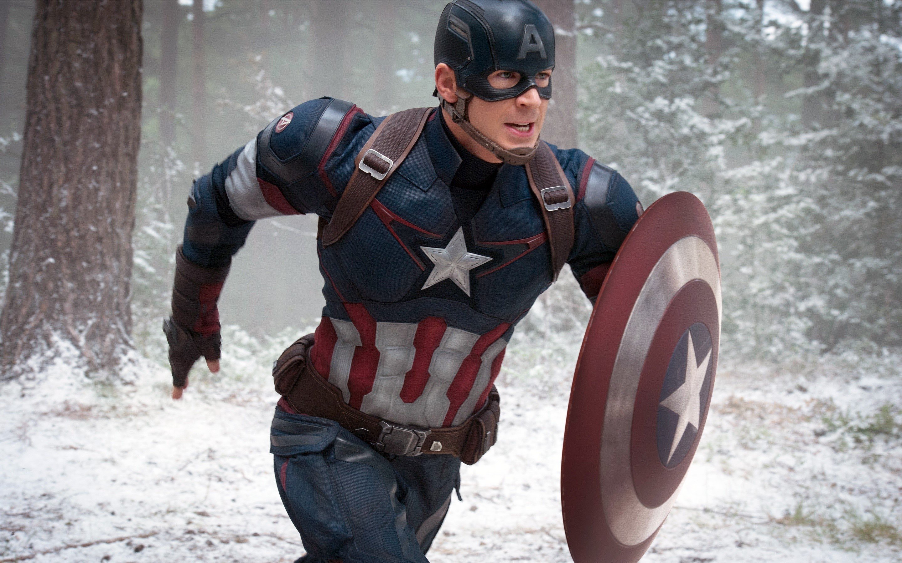 Wallpaper Captain America in Avengers Era of Ultron