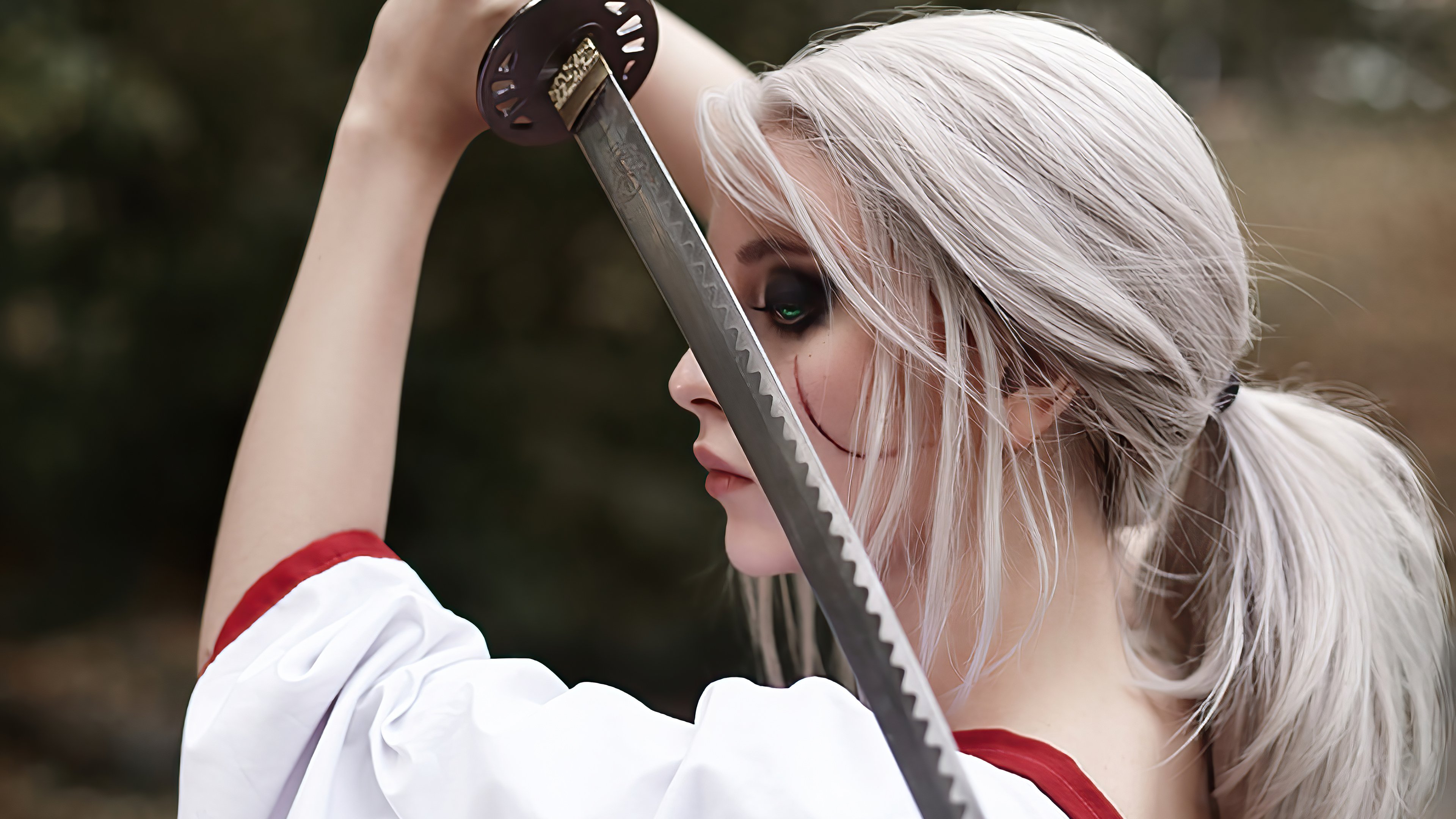 Wallpaper Ciri The witcher Cosplay