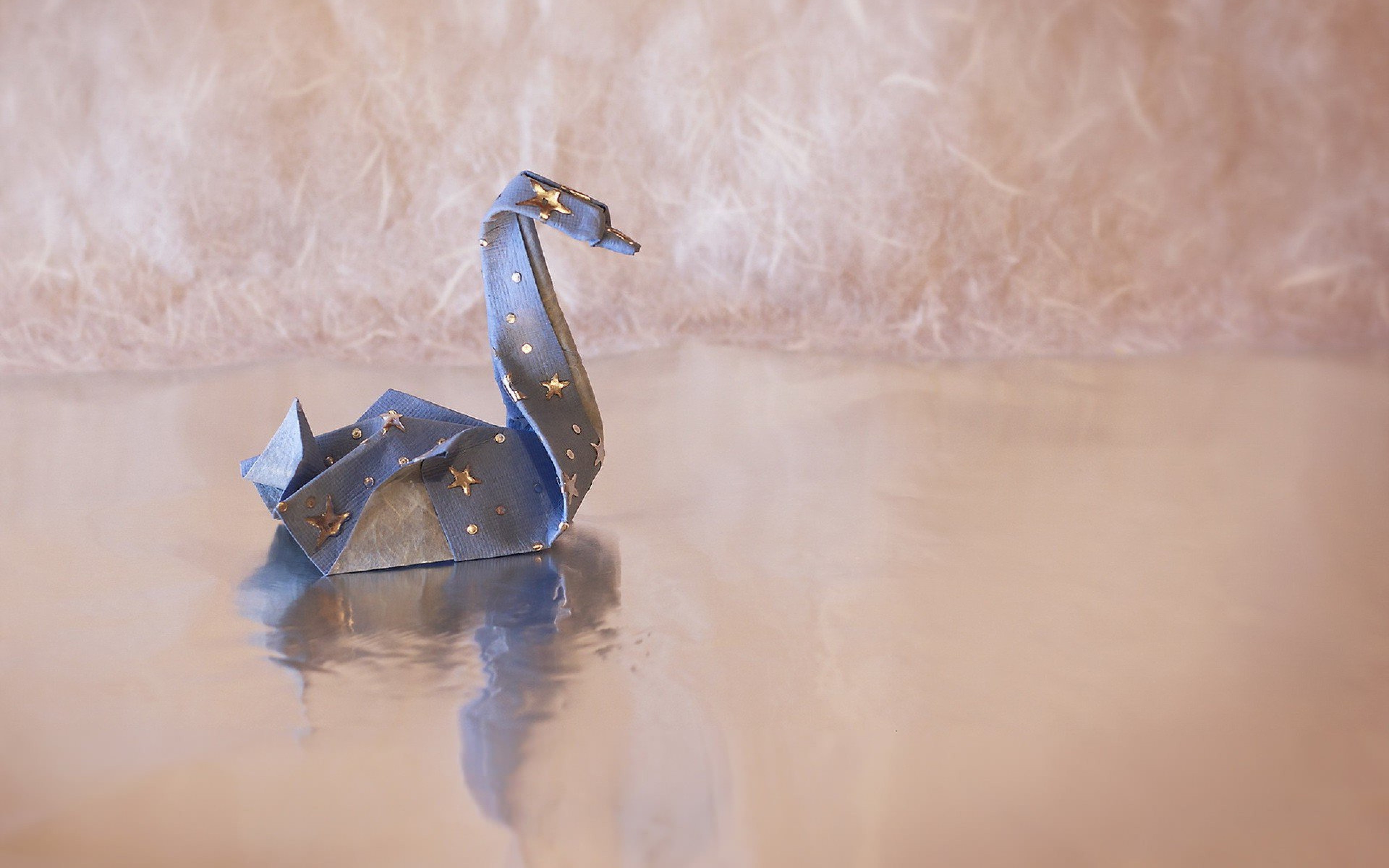 Fondos de pantalla Origami Swan