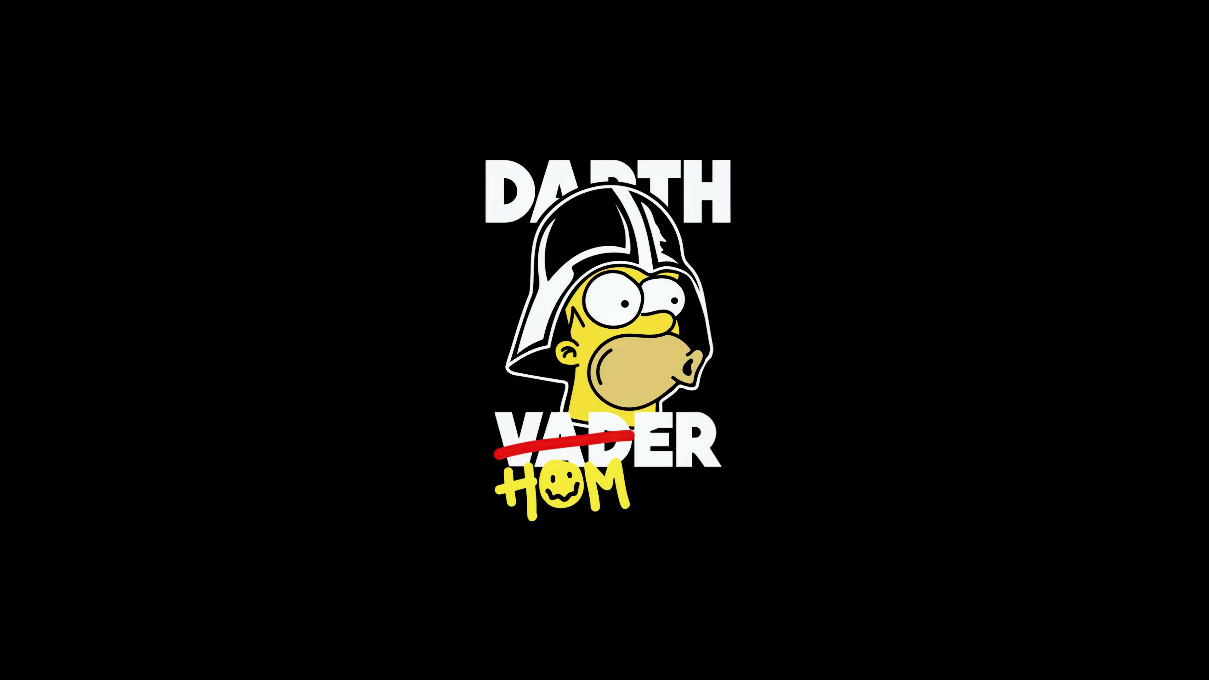 Wallpaper Darth Homer
