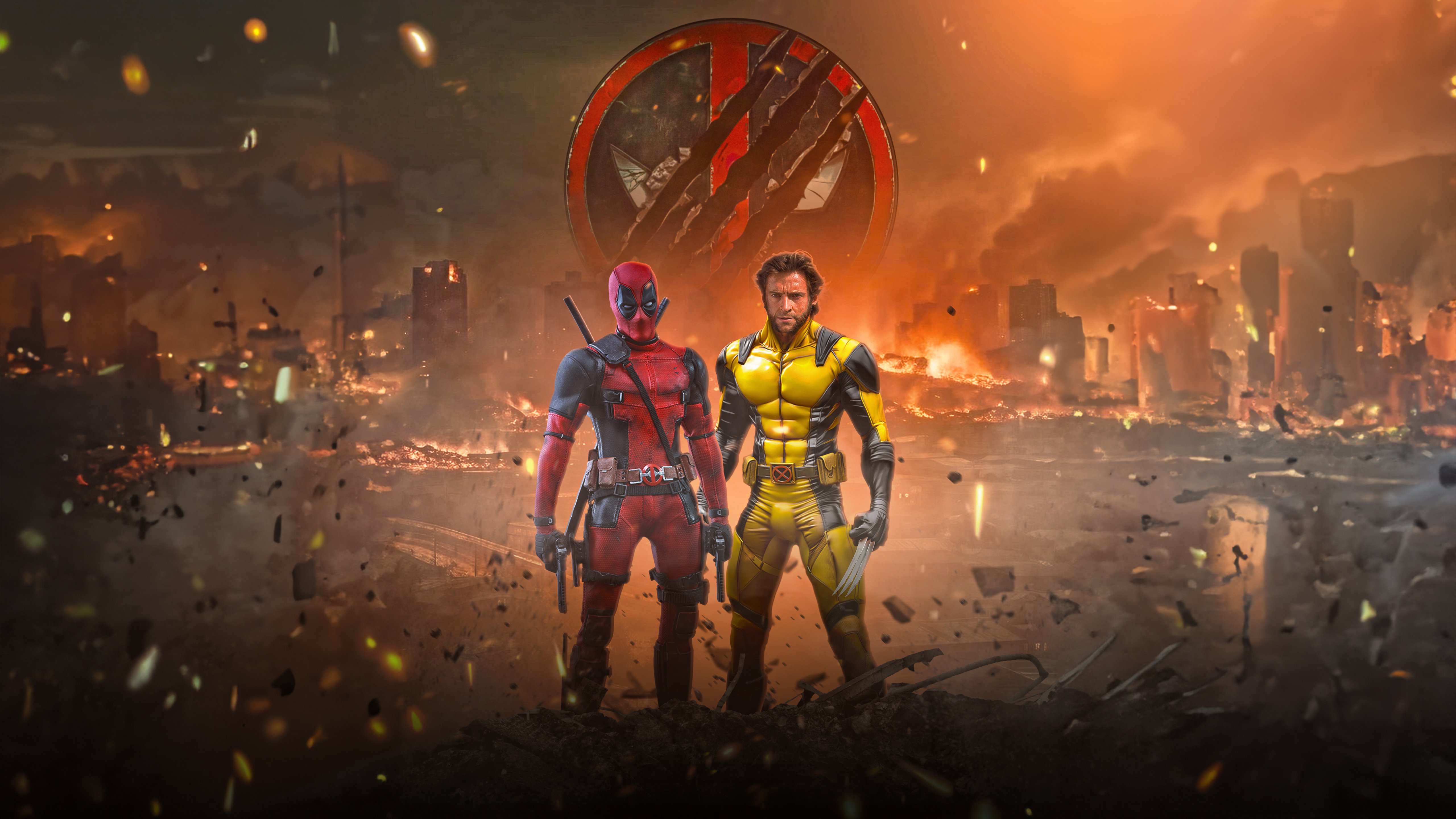 Fondos de pantalla Deadpool y Wolverine