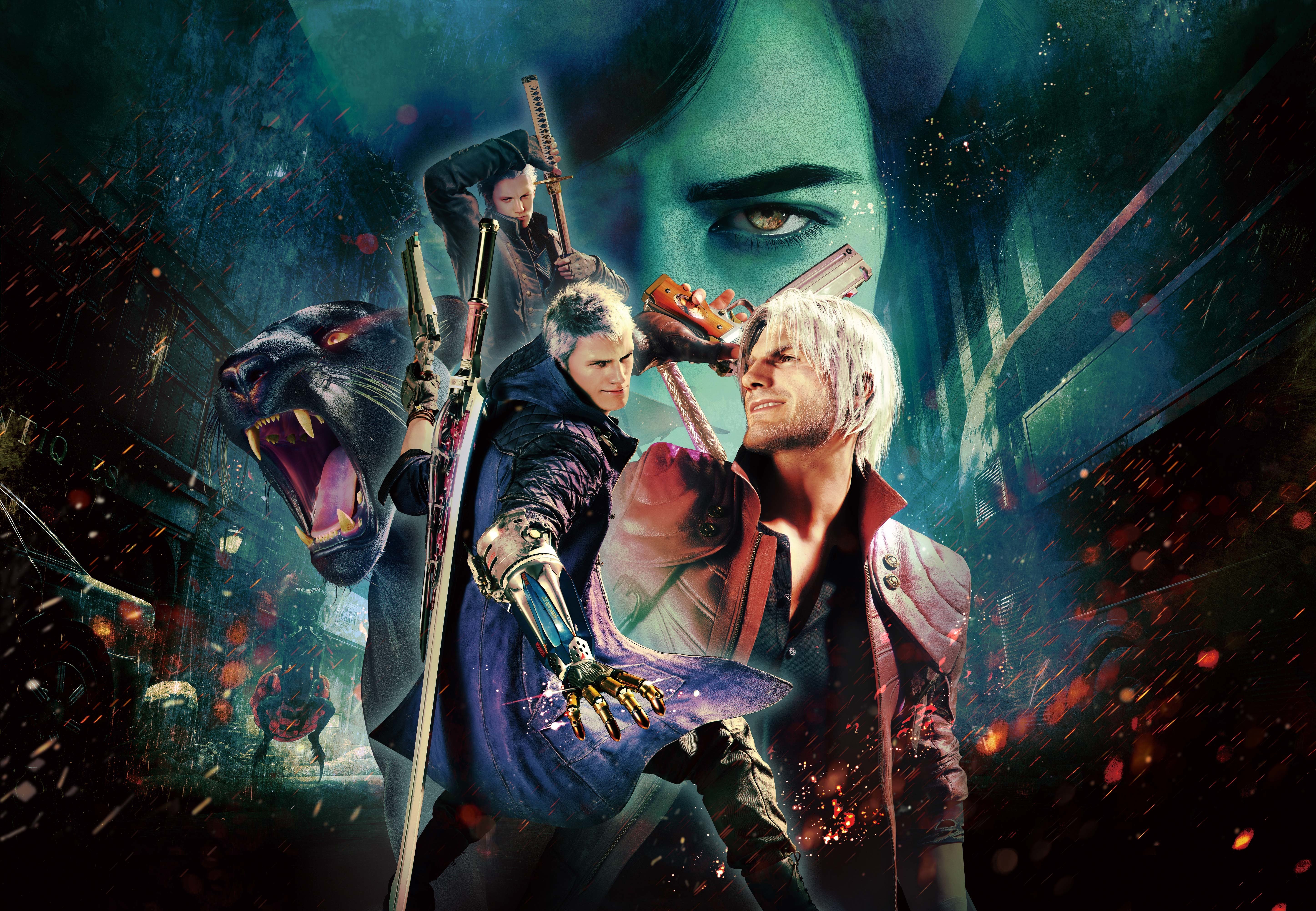 Wallpaper Devil May Cry 5 Special Edition