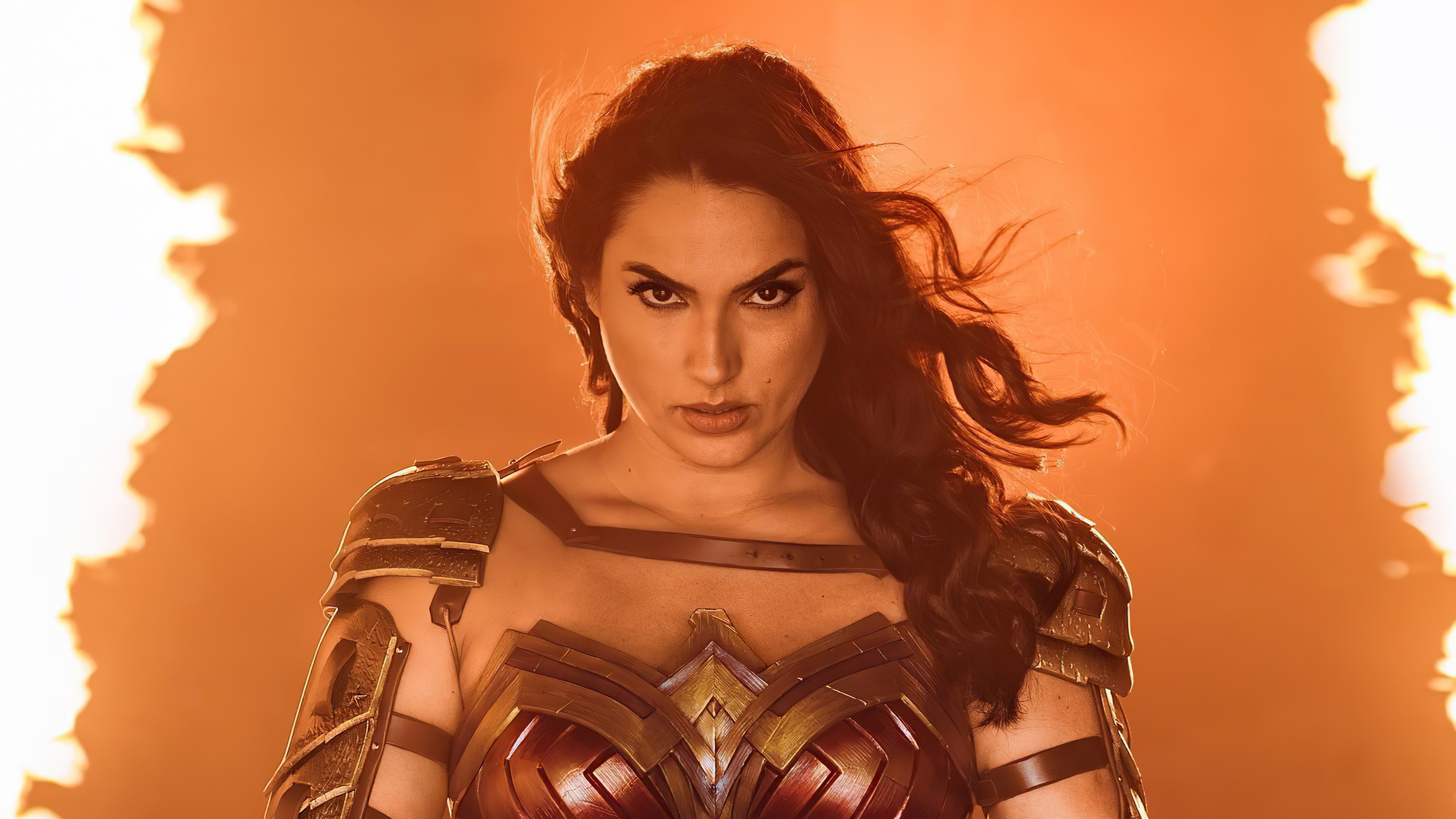 Wallpaper God of War Wonder Woman
