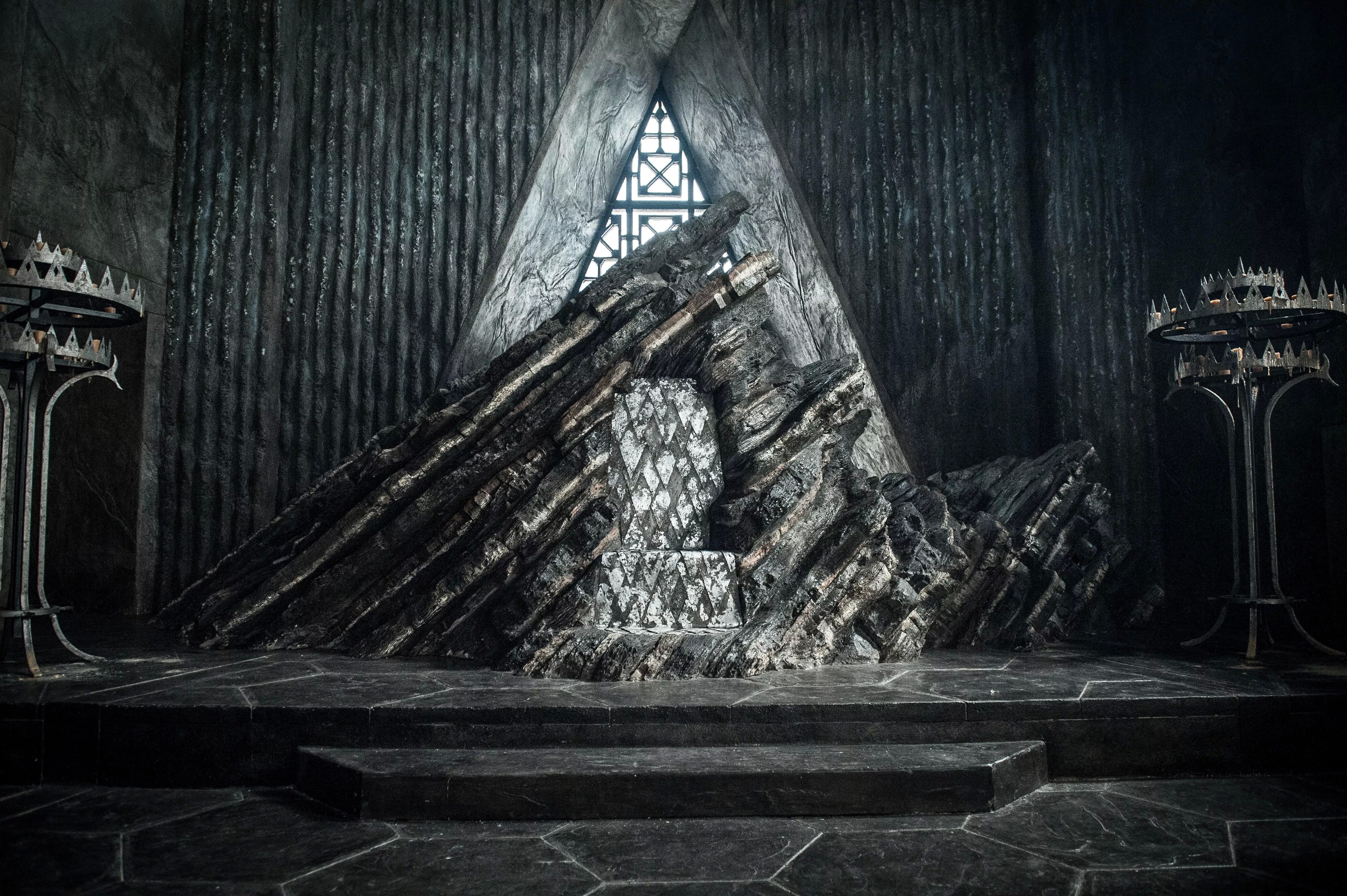 Wallpaper Dragonstone Throne Room Game Of Thrones