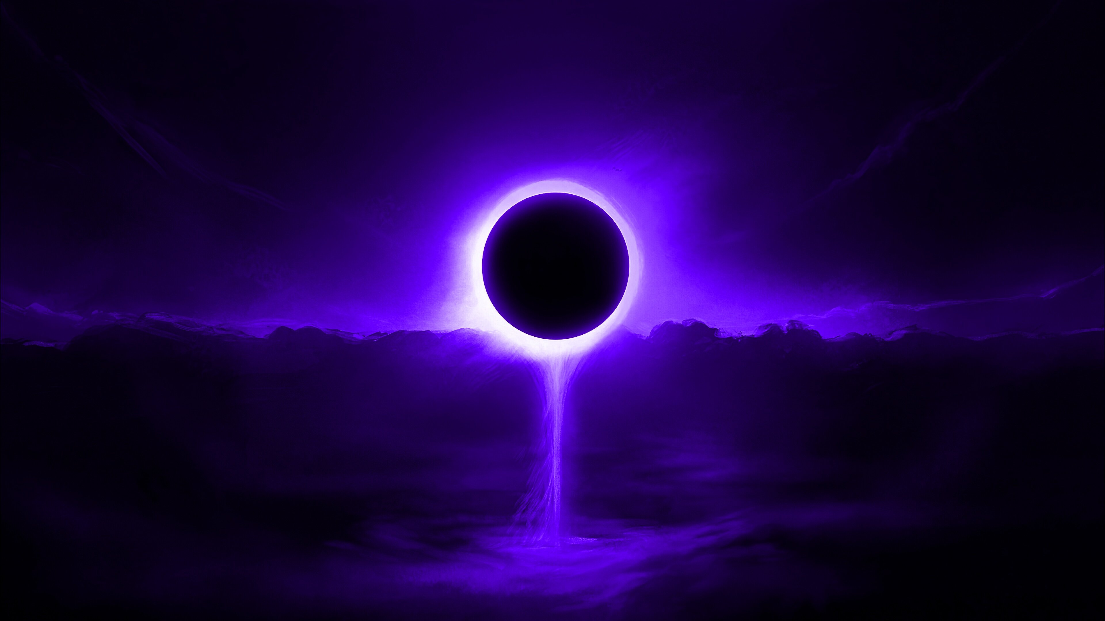 Fondos de pantalla Purple fantasy eclipse