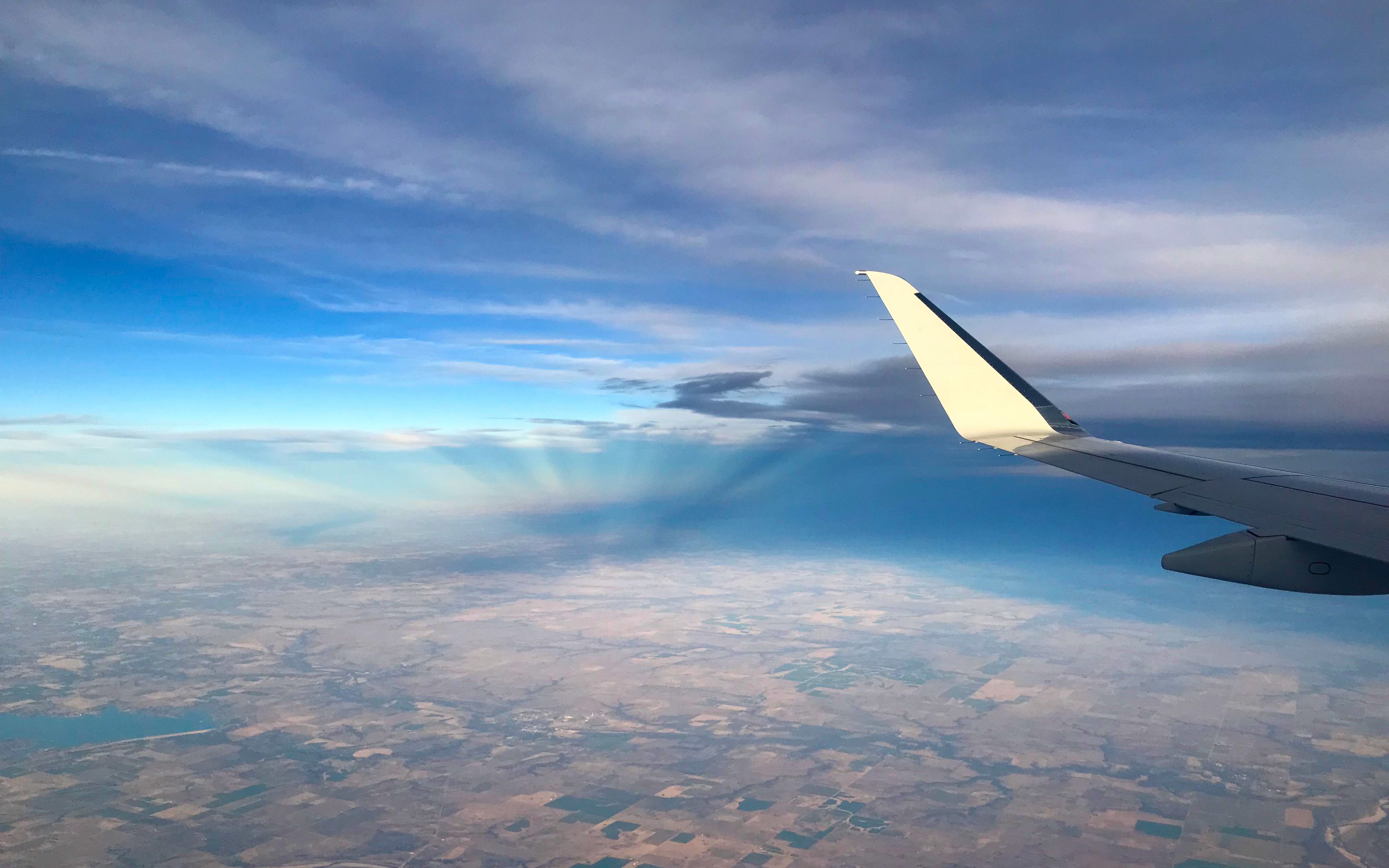 Fondos de pantalla El cielo desde avión