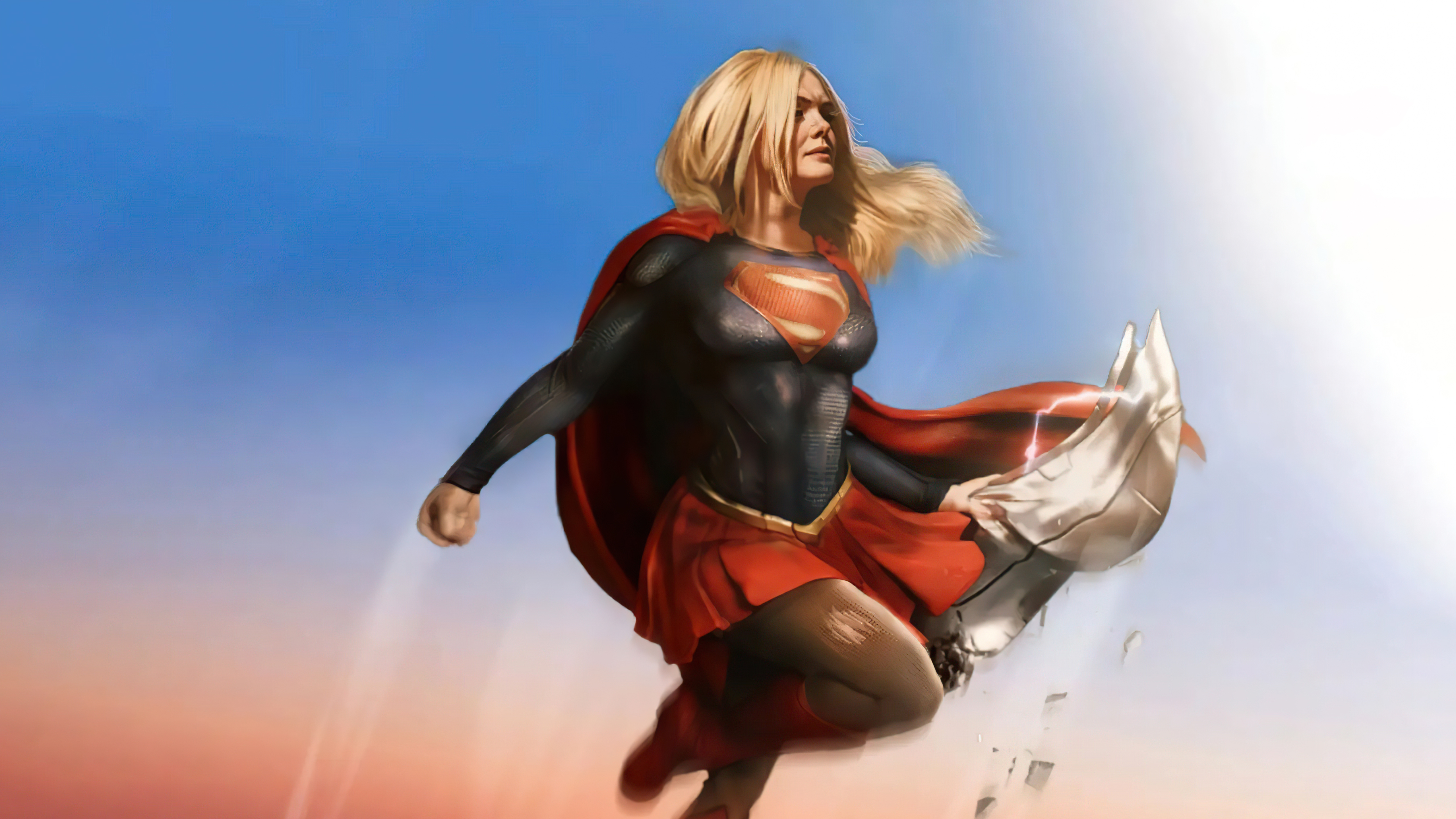 Fondos de pantalla Elle Fanning as Supergirl