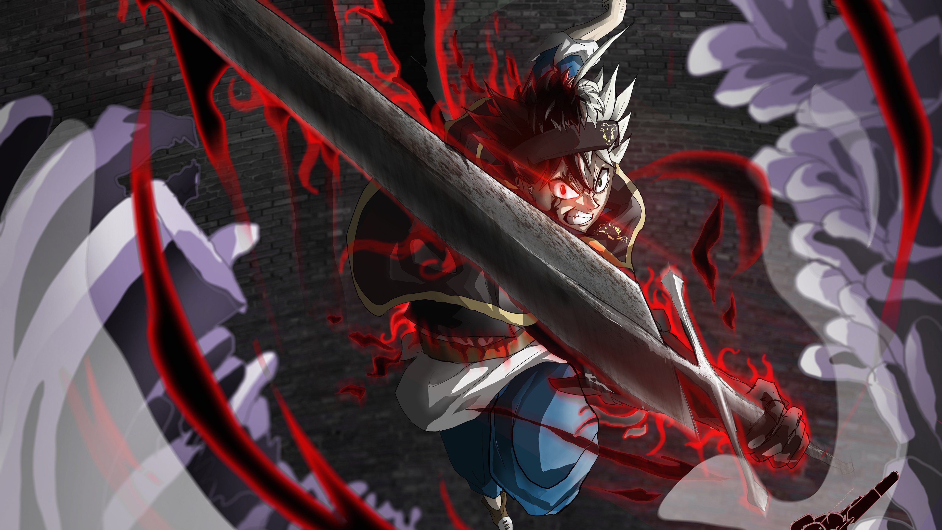Anime Wallpaper Asta Sword Black Clover