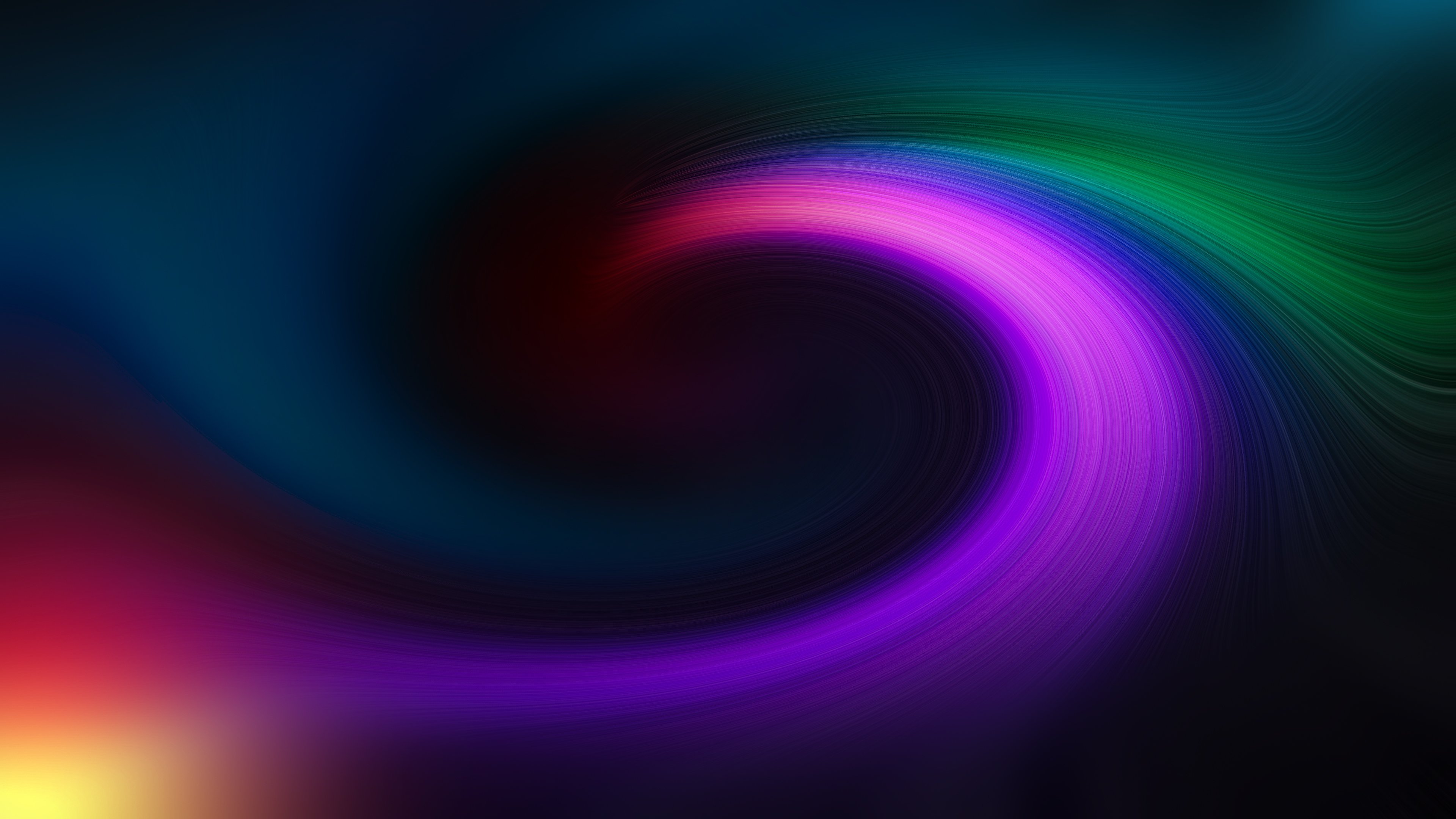 Wallpaper Spiral of colors abstract