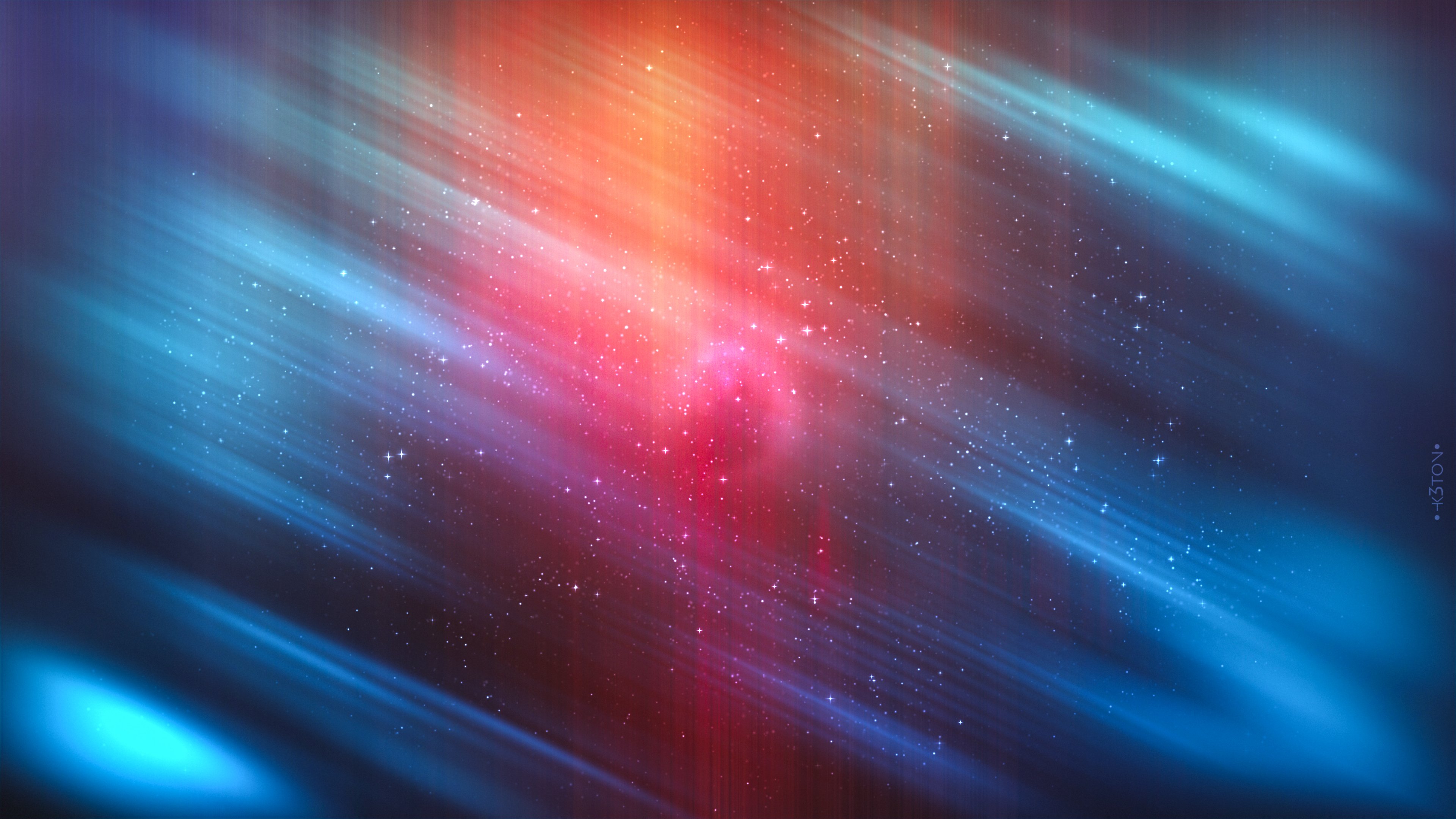 Wallpaper Stars in the Galaxy Abstract