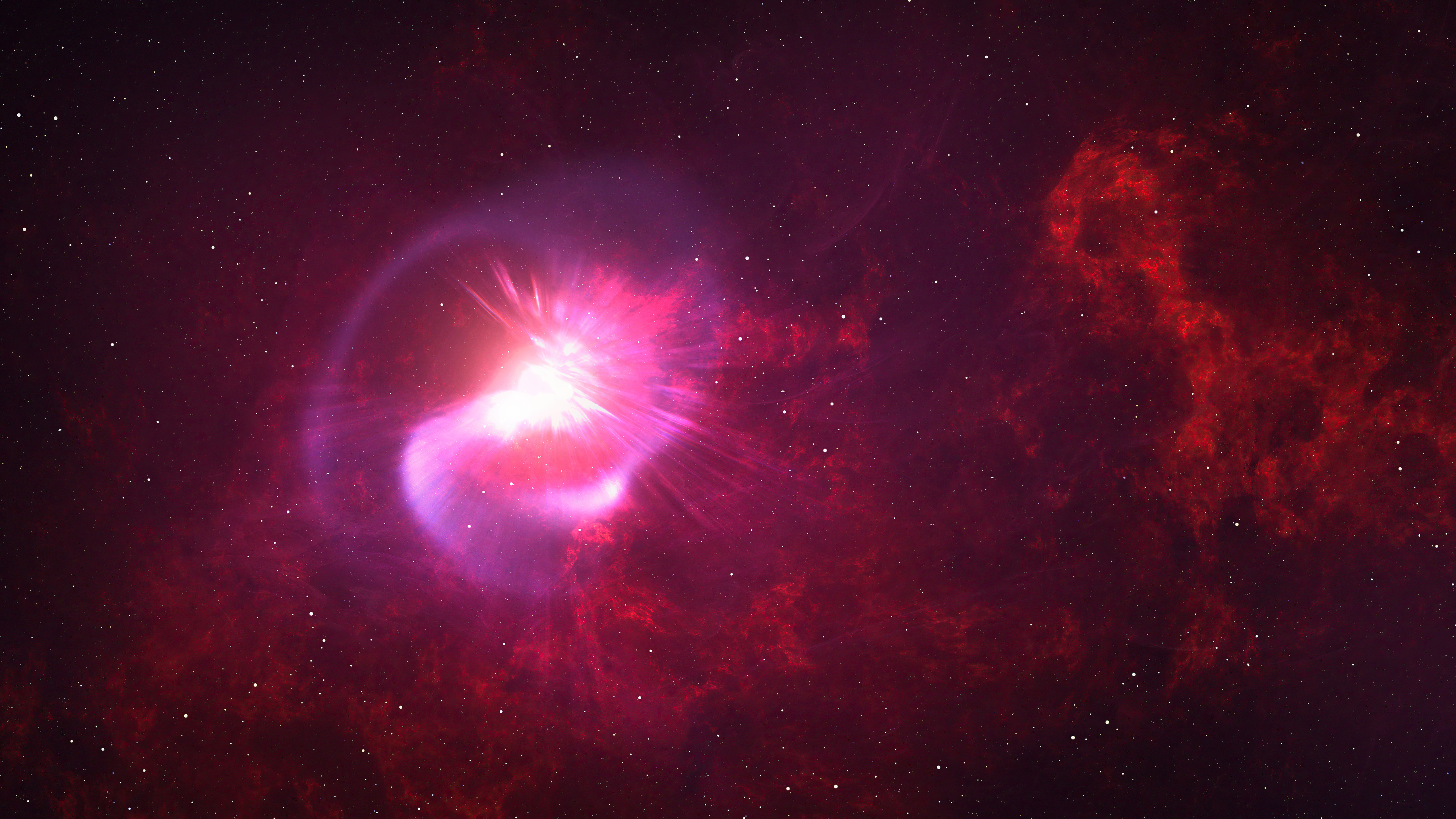 Fondos de pantalla Estrellas en nebula