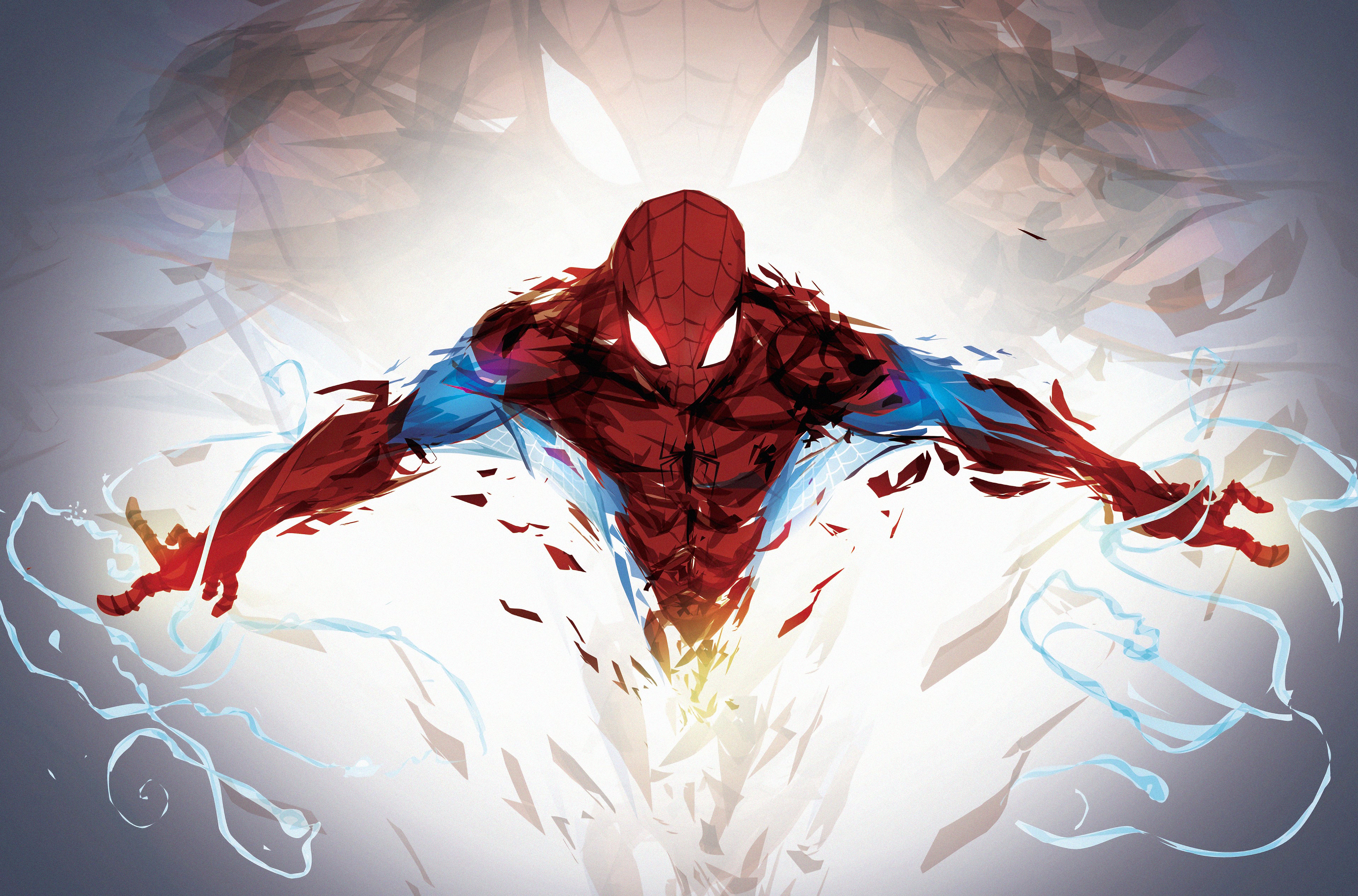 Fondos de pantalla Spiderman in the air fanart