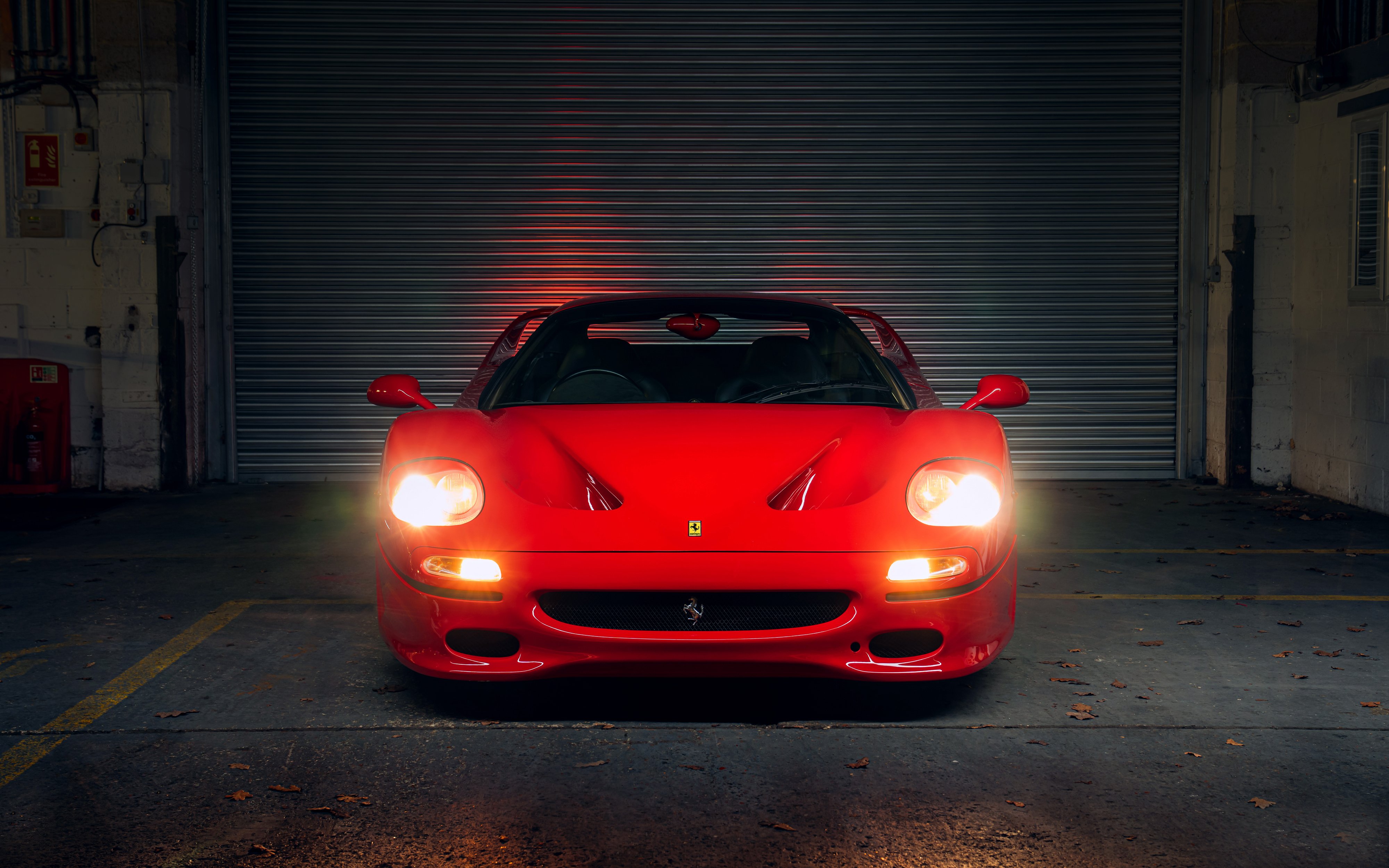 Fondos de pantalla Ferrari F50 de frente