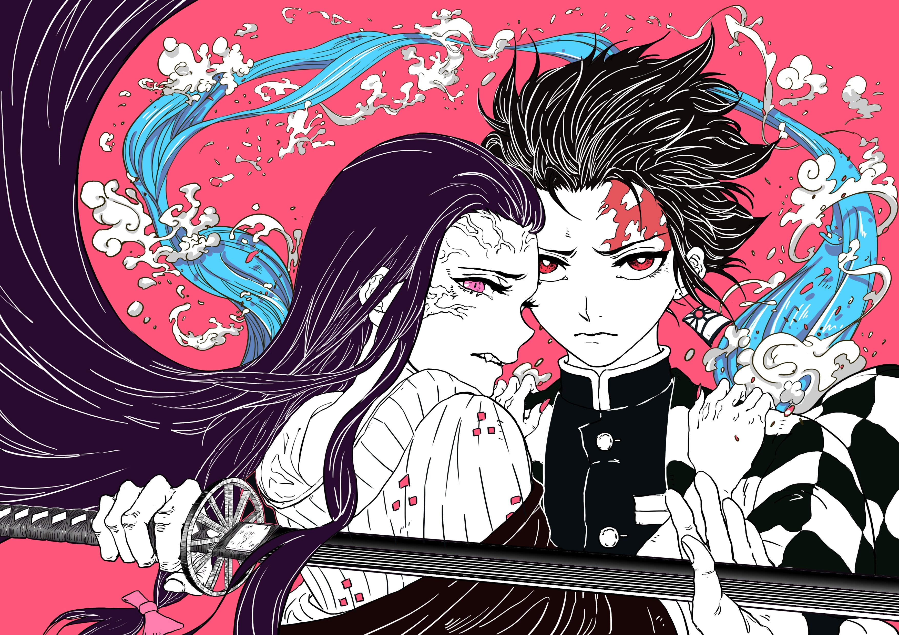 Anime Wallpaper Demon Slayer: Kimetsu No Yaiba Fanart
