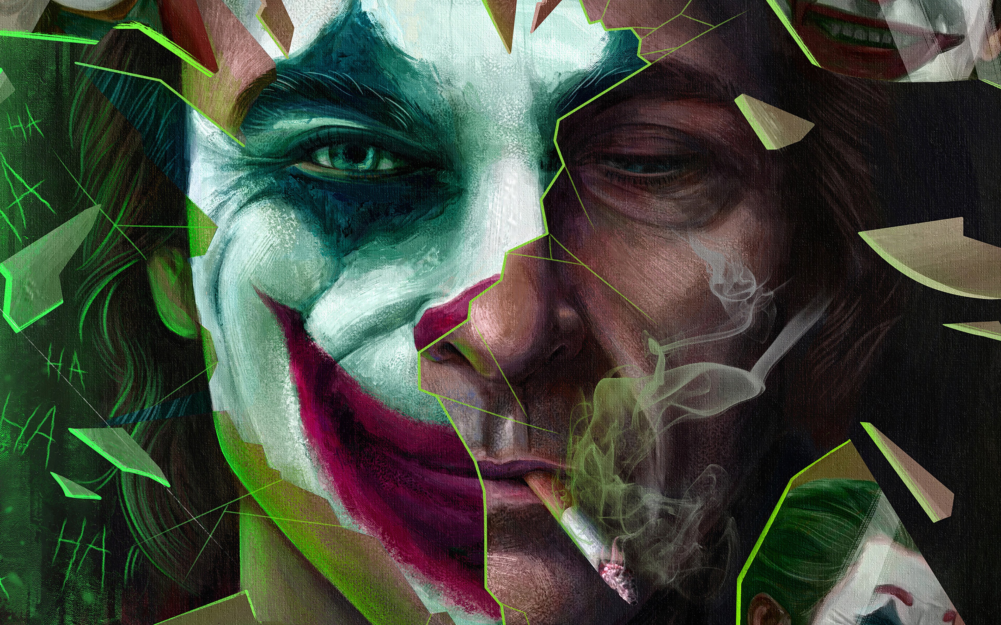 Wallpaper Joker Artwork