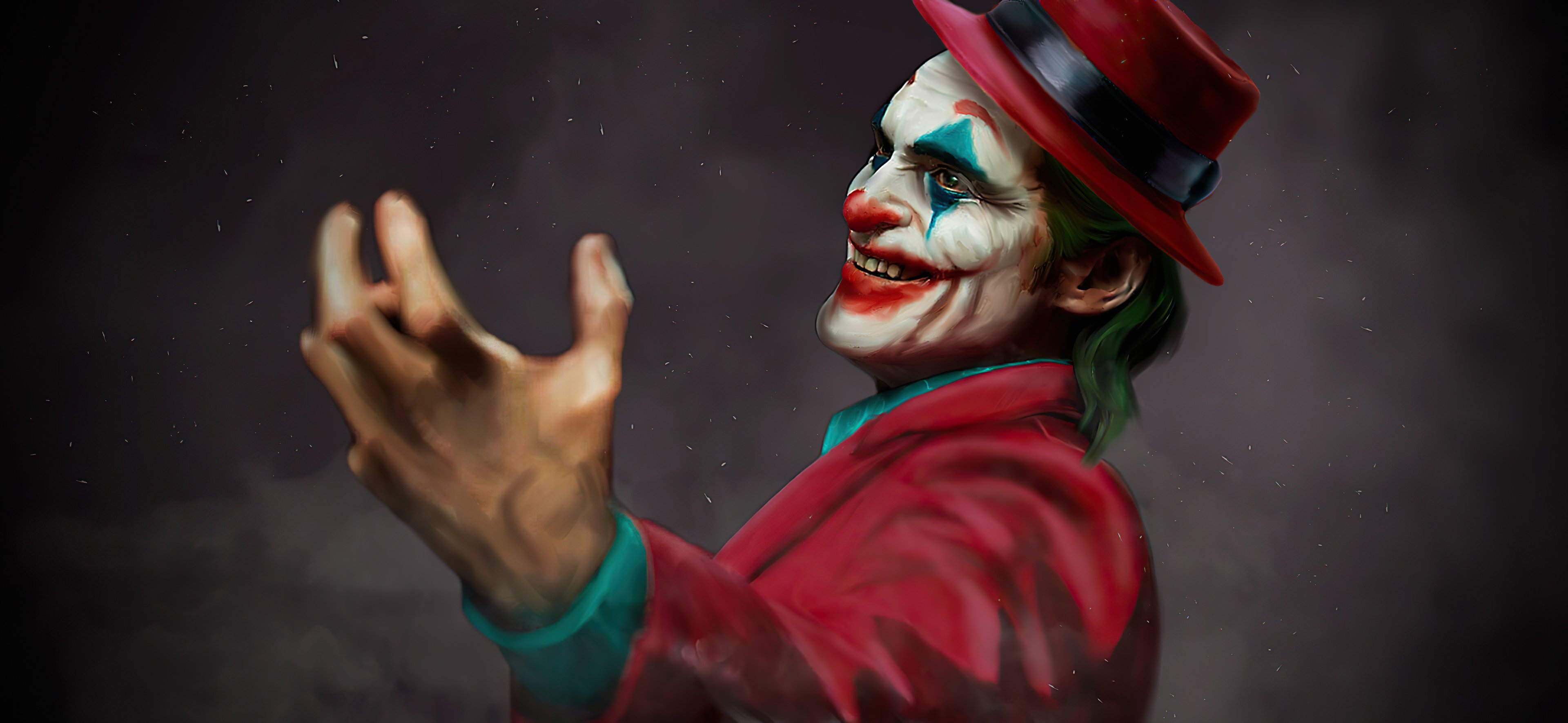Wallpaper Joker with hat