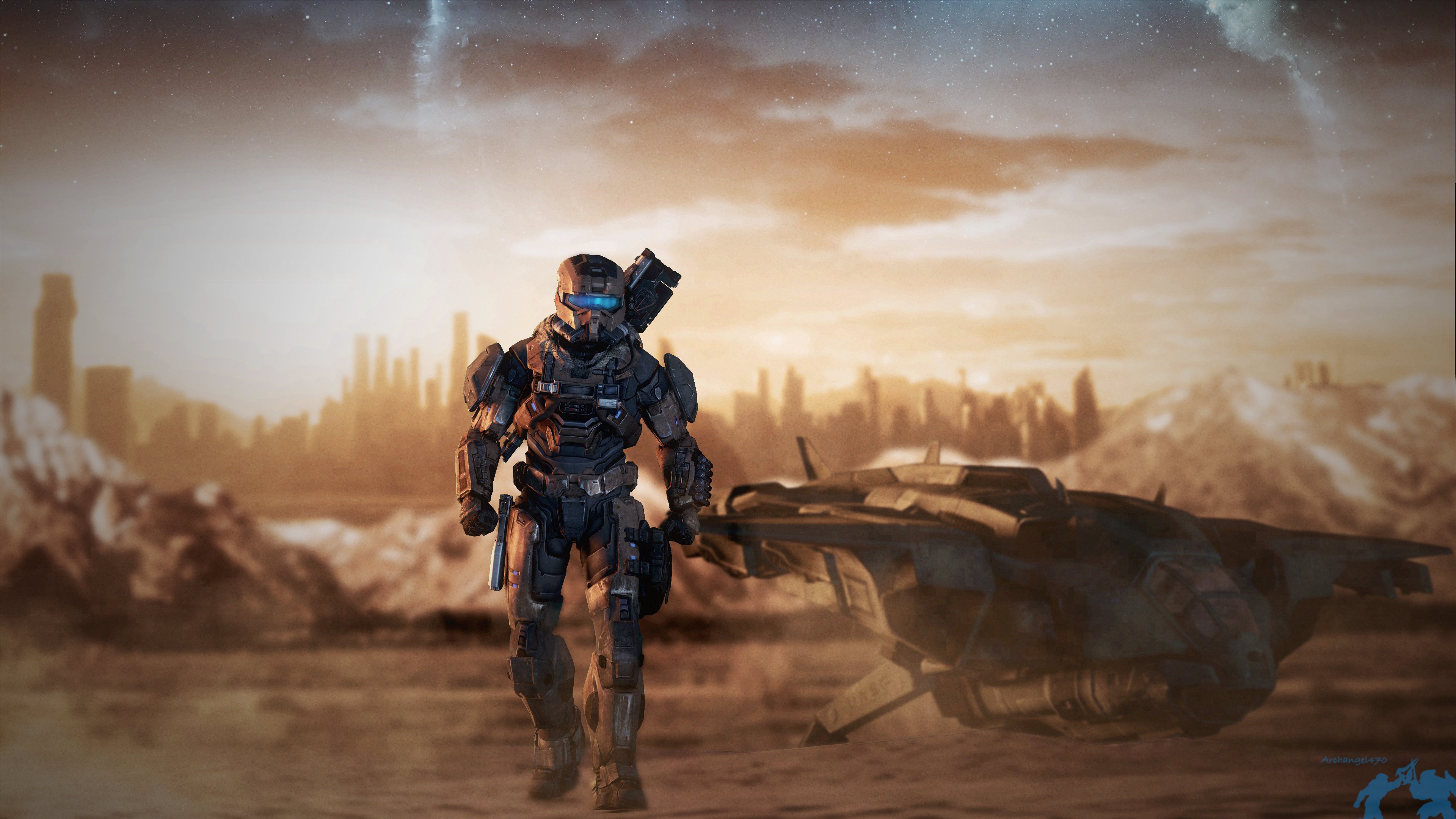 Fondos de pantalla Halo The Rogue Spartan