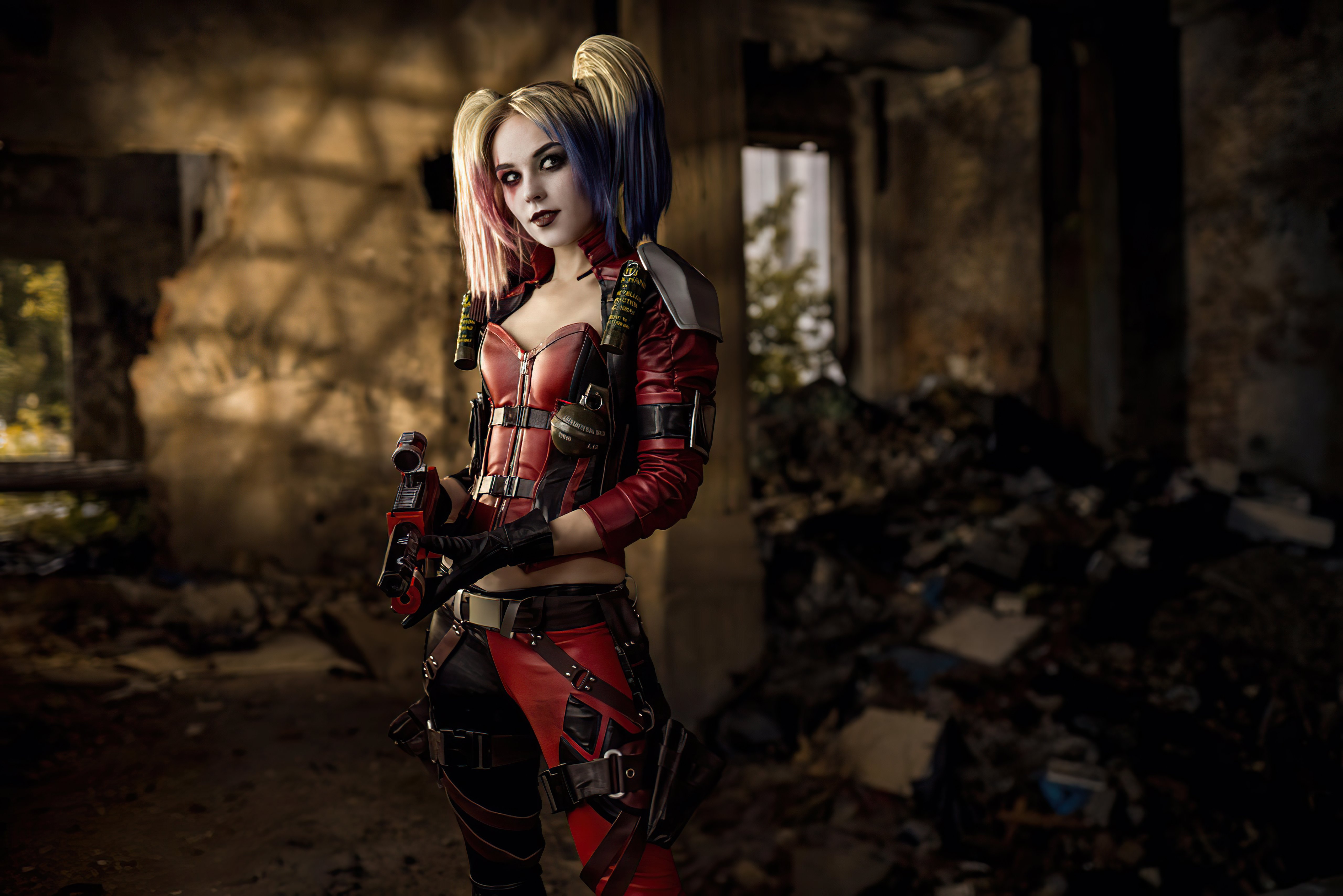 Fondos de pantalla Harley Quinn Comic Cosplay