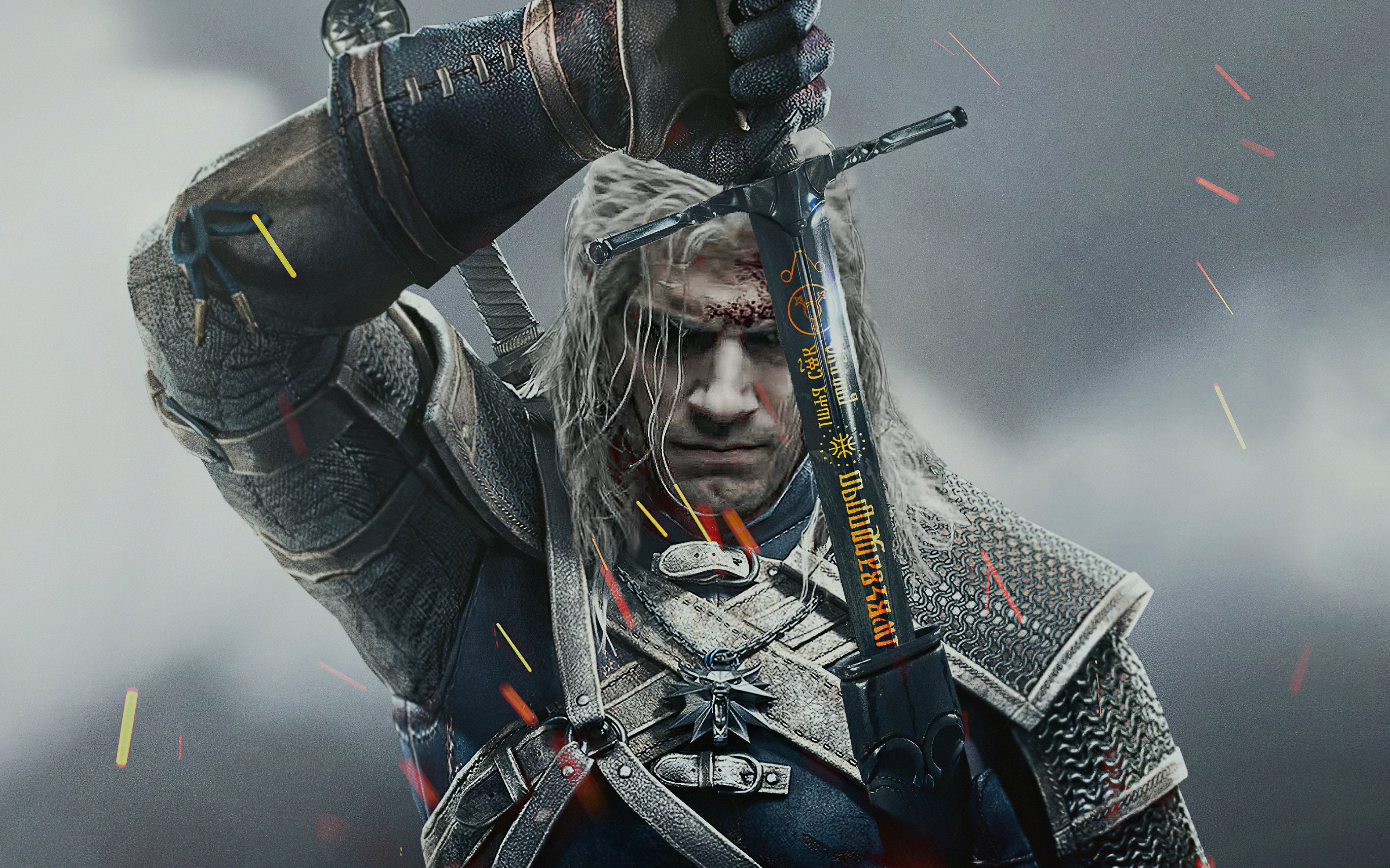 Wallpaper Henry Cavill in The Witcher