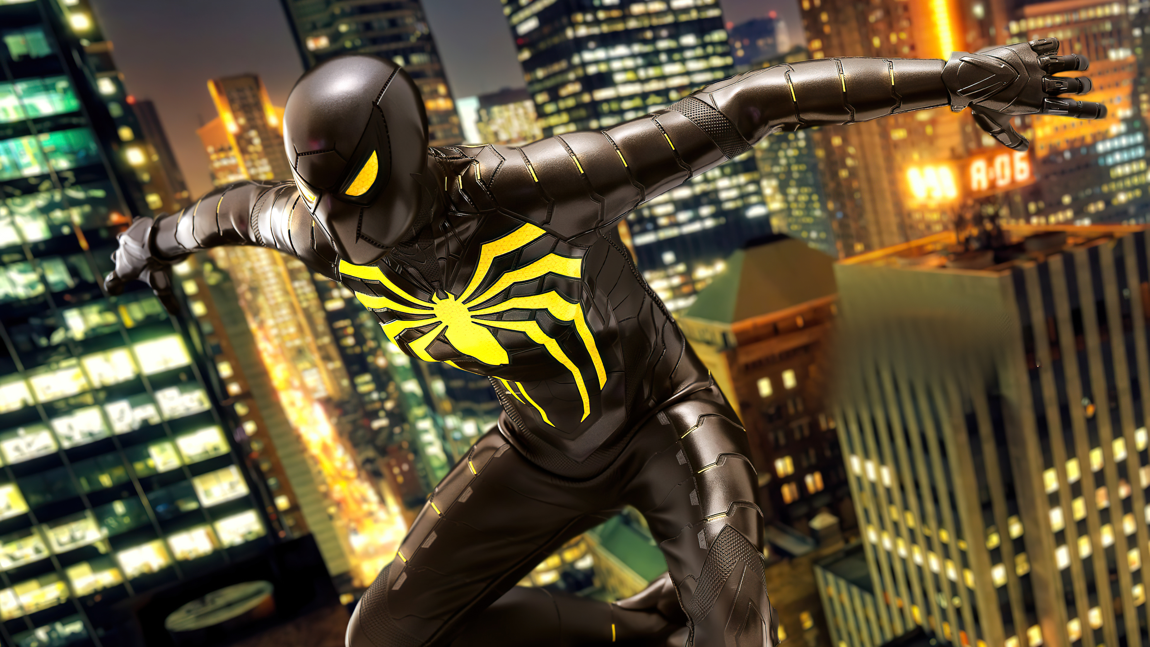 Wallpaper Spider Man Anti Ock suit