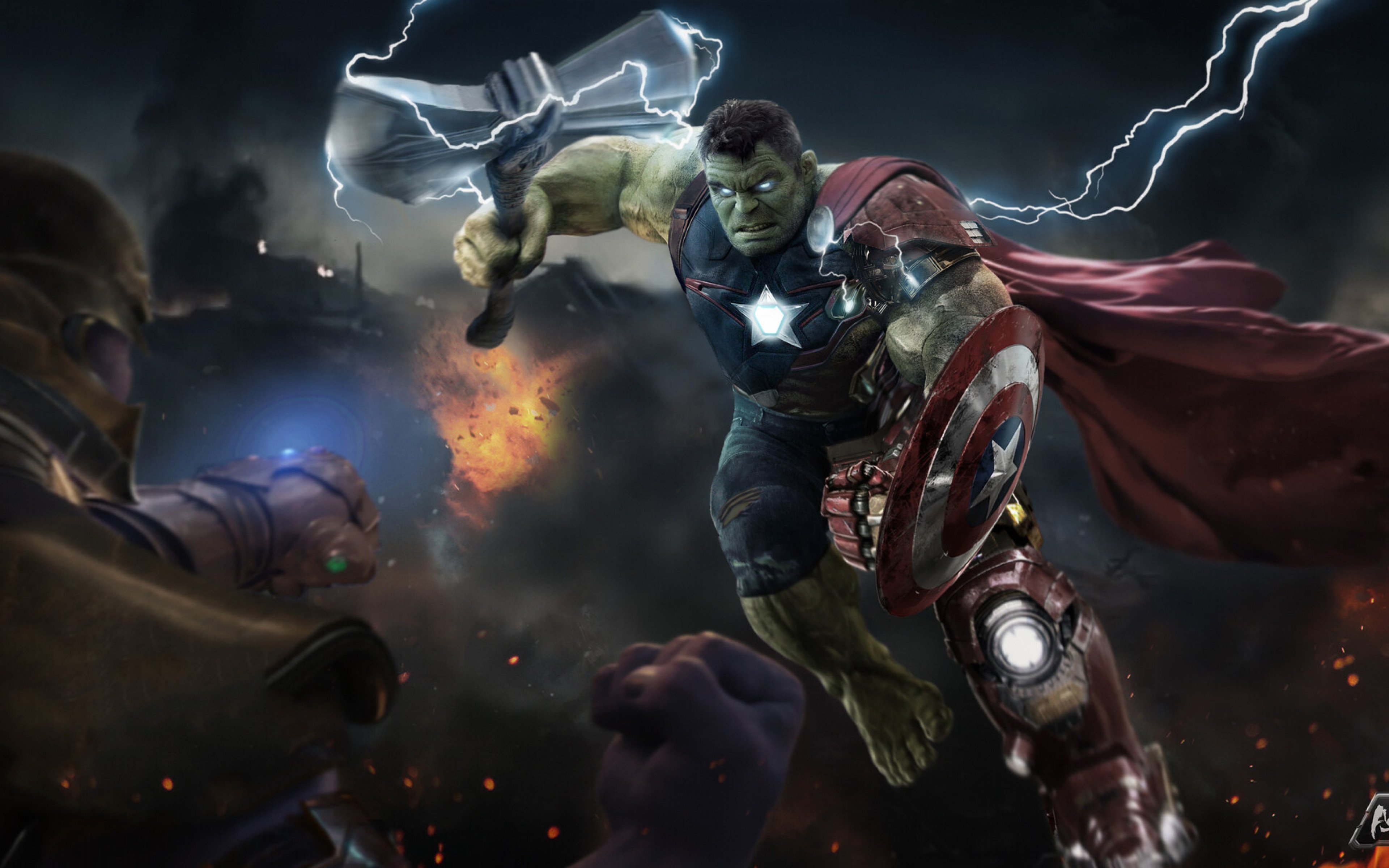 Wallpaper Hulk in Avengers Endgame