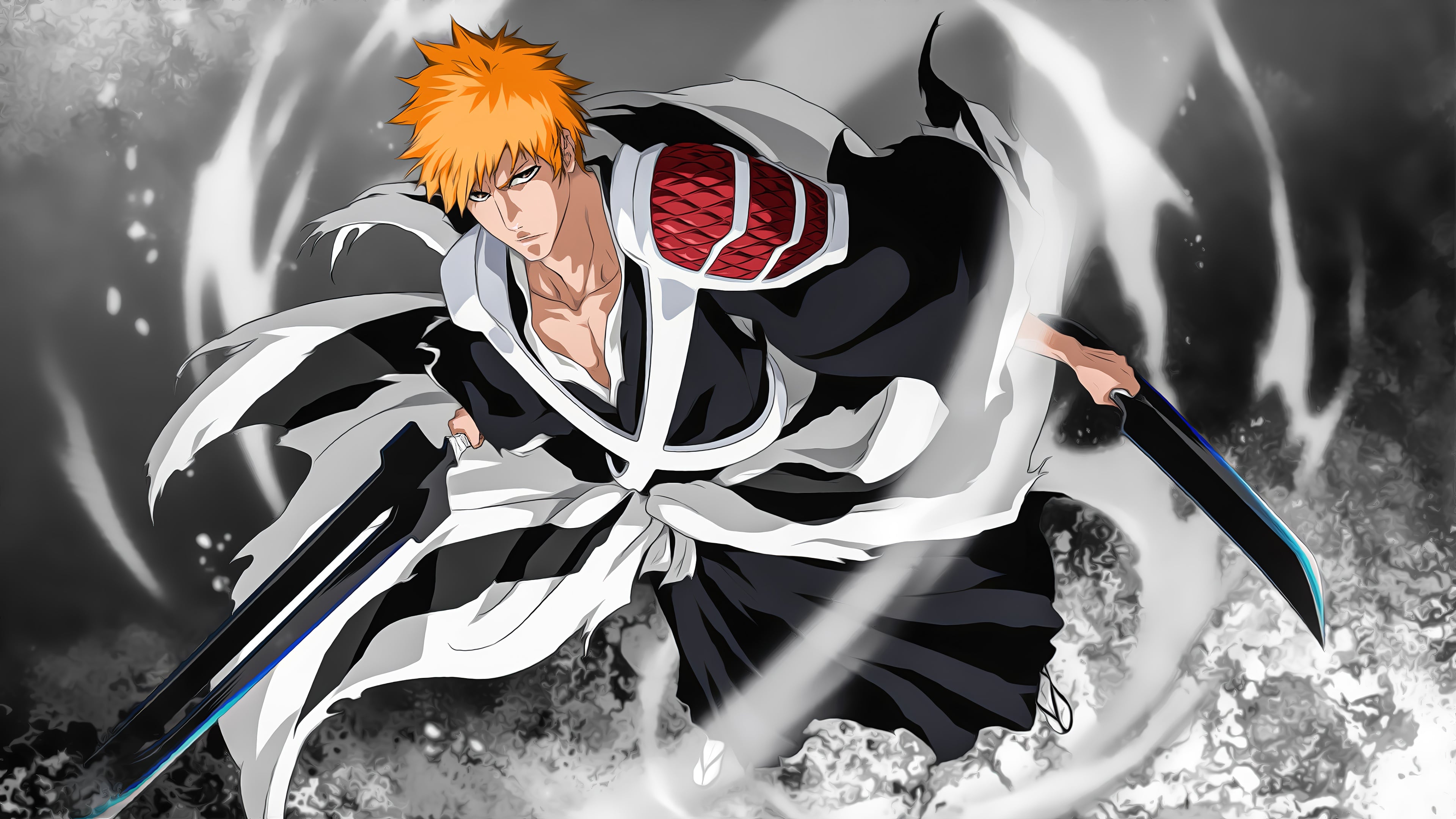 Fondos de pantalla Ichigo dual sword Bleach Thousand Year Blood War