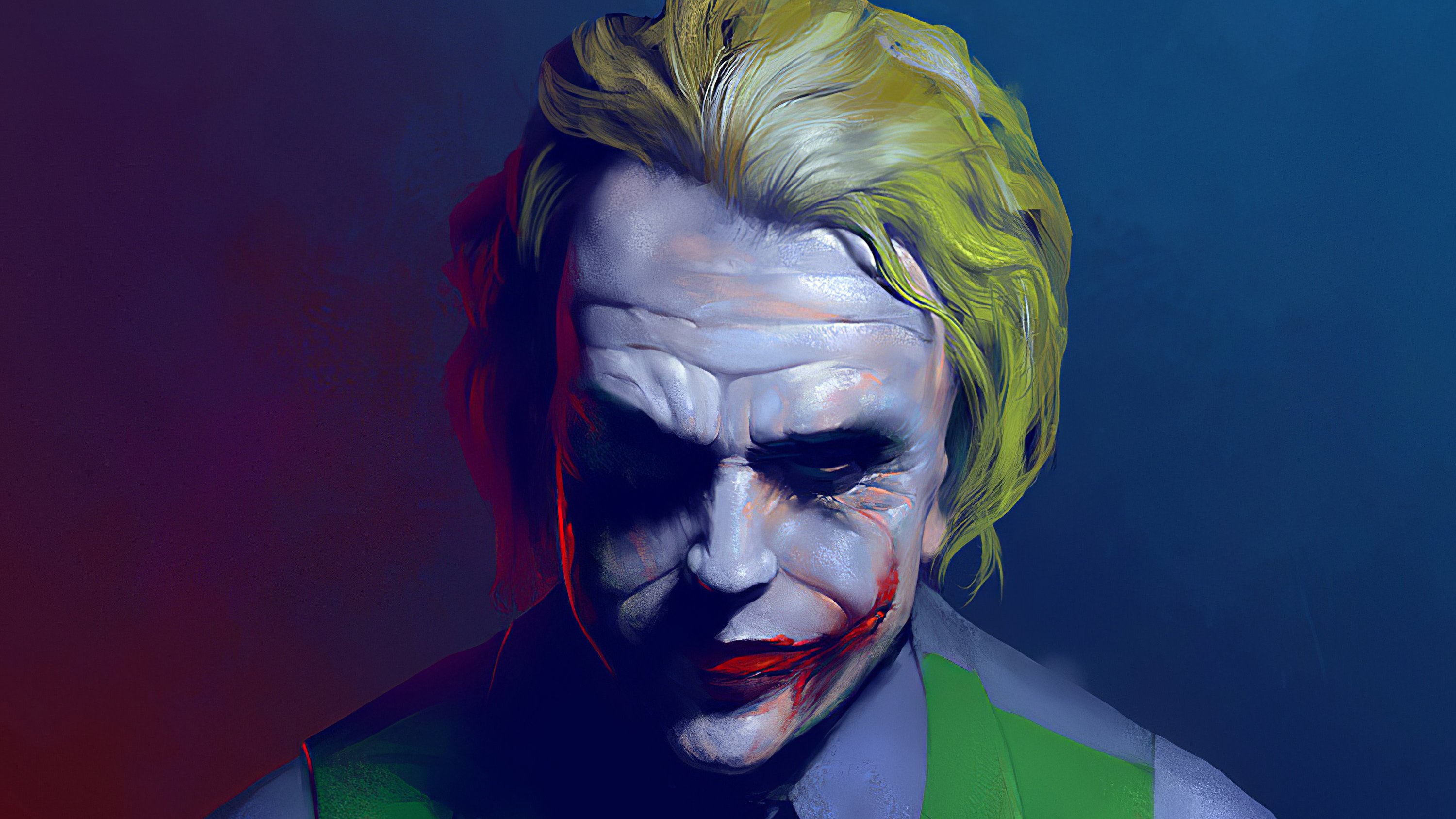 Wallpaper Joker Illustration