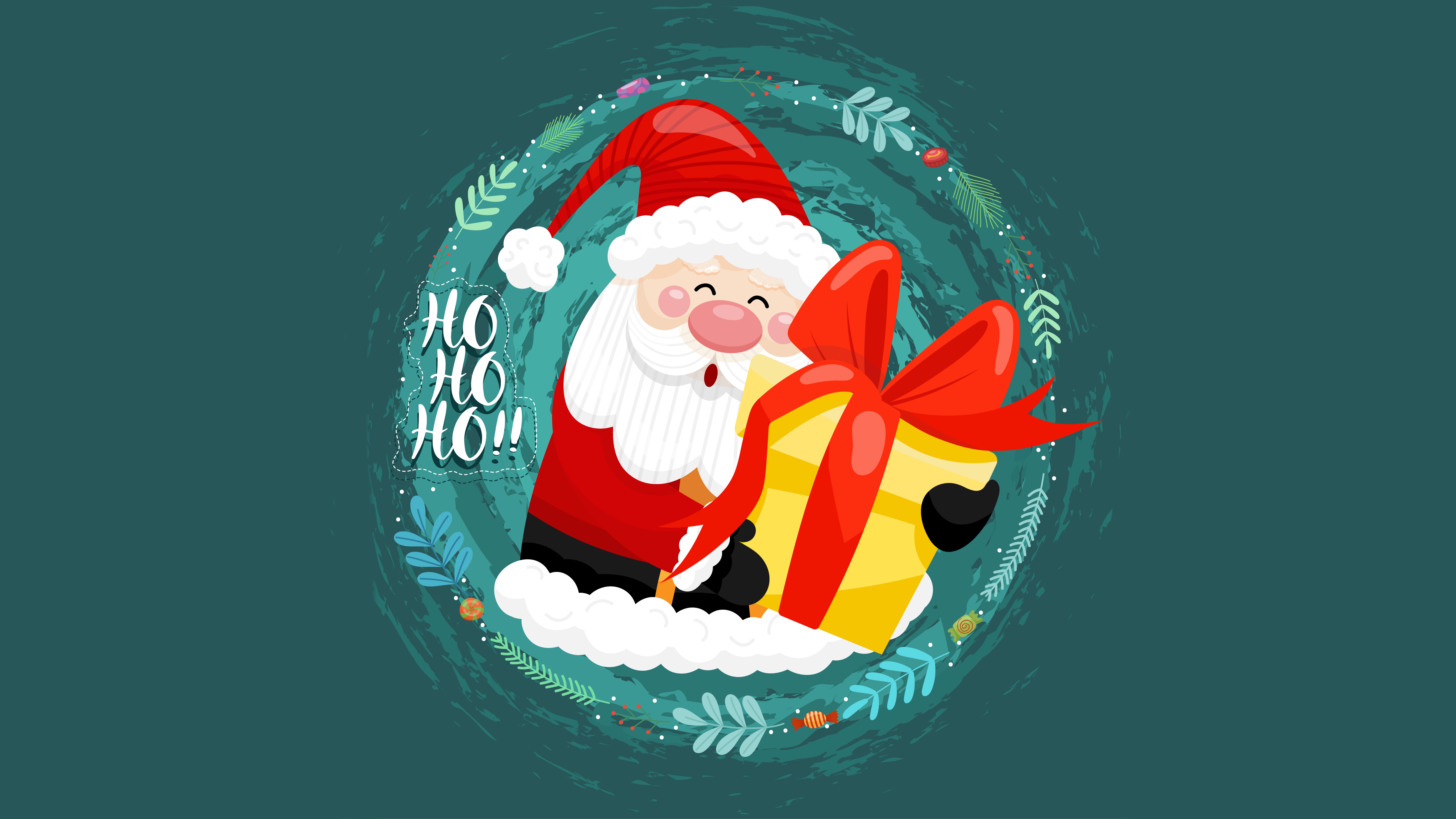 Fondos de pantalla Christmas Santa Claus Illustration