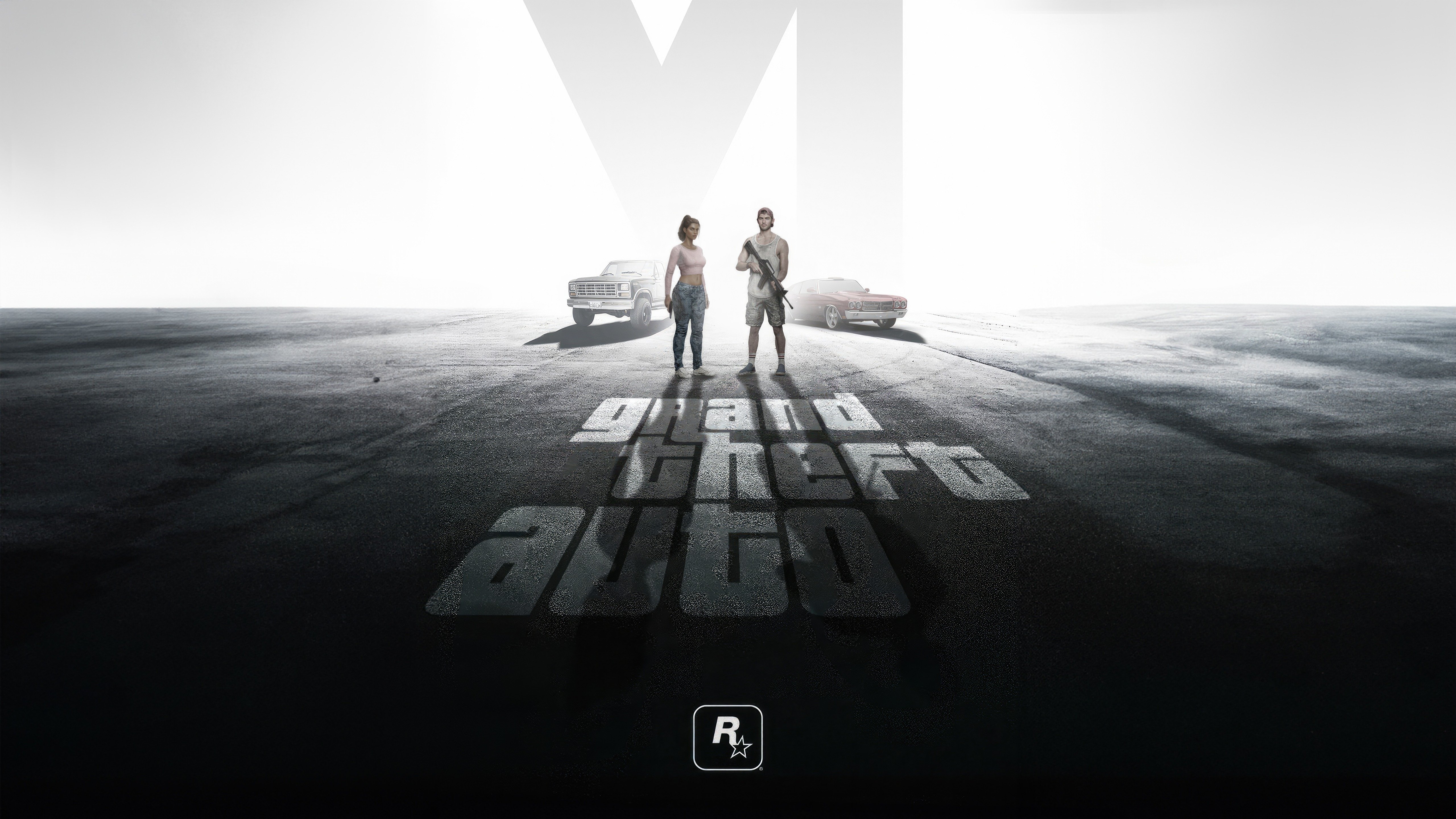 Fondos de pantalla Jason y Lucia de GTA 6
