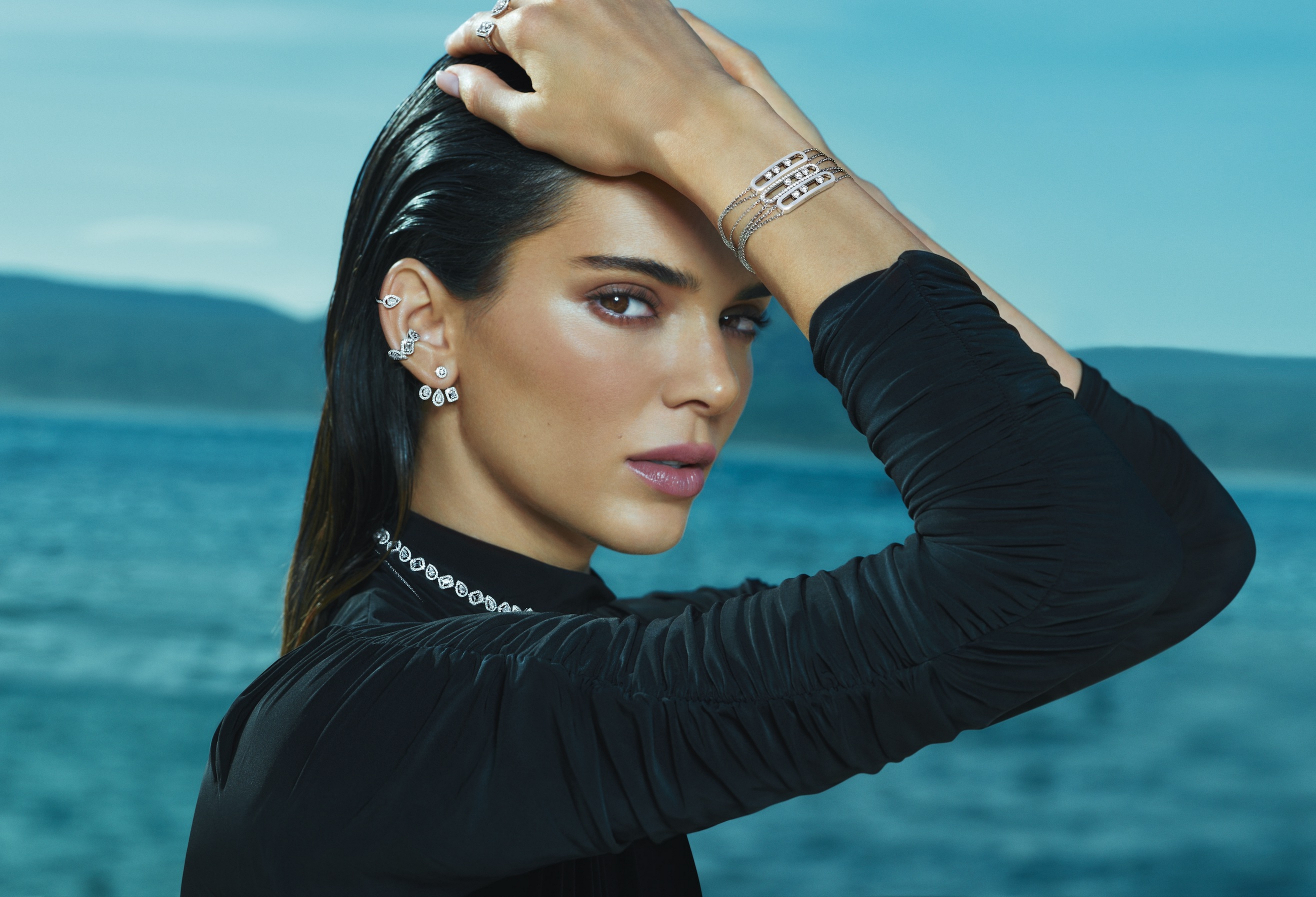 Wallpaper Kendall Jenner Messika campaign
