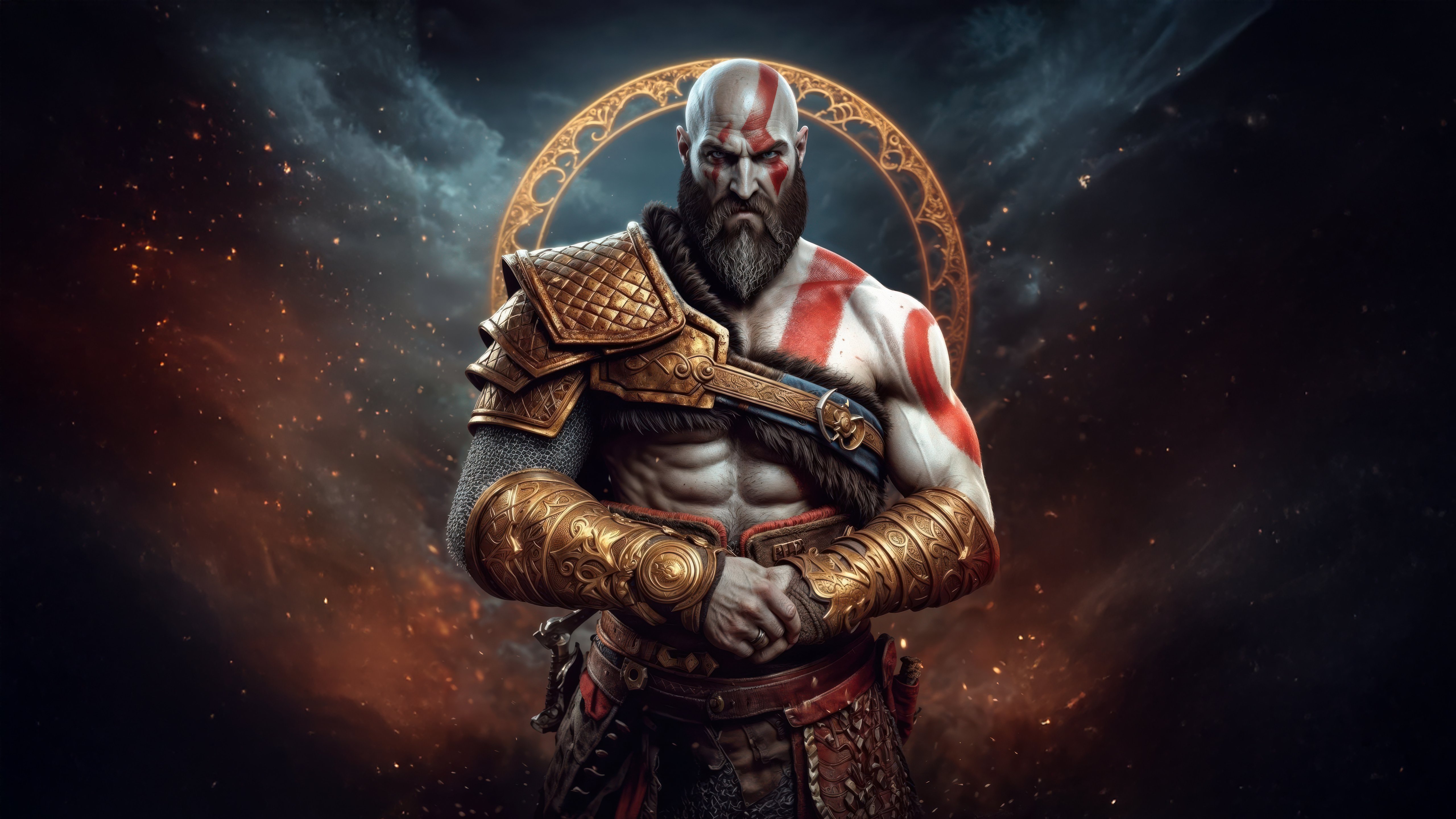 Kratos From God Of War Wallpaper 4K For Desktop ID 12810 Kratos From God Of War Wallpaper 4K For Desktop ID 12810