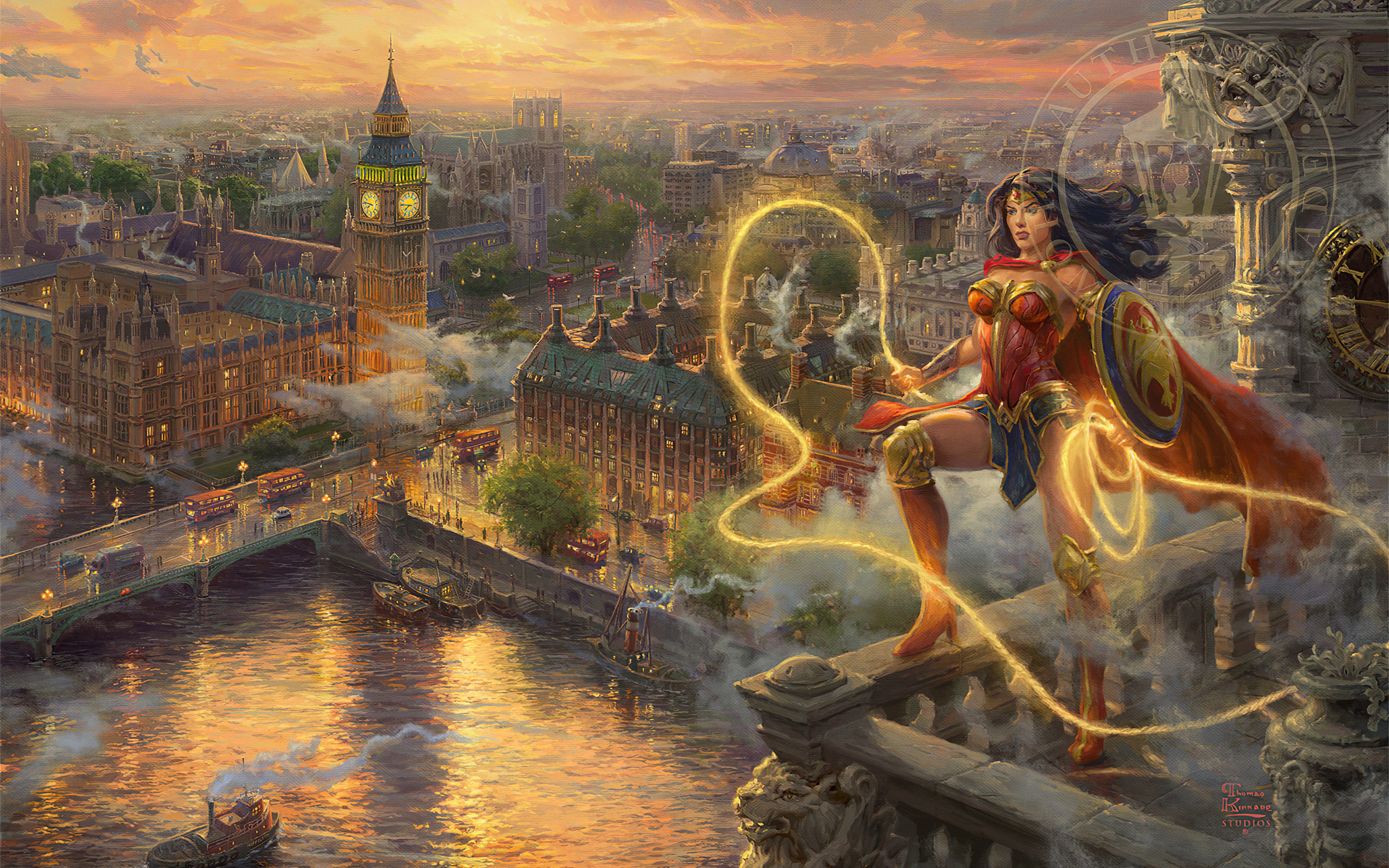 Wallpaper Wonder Woman in London