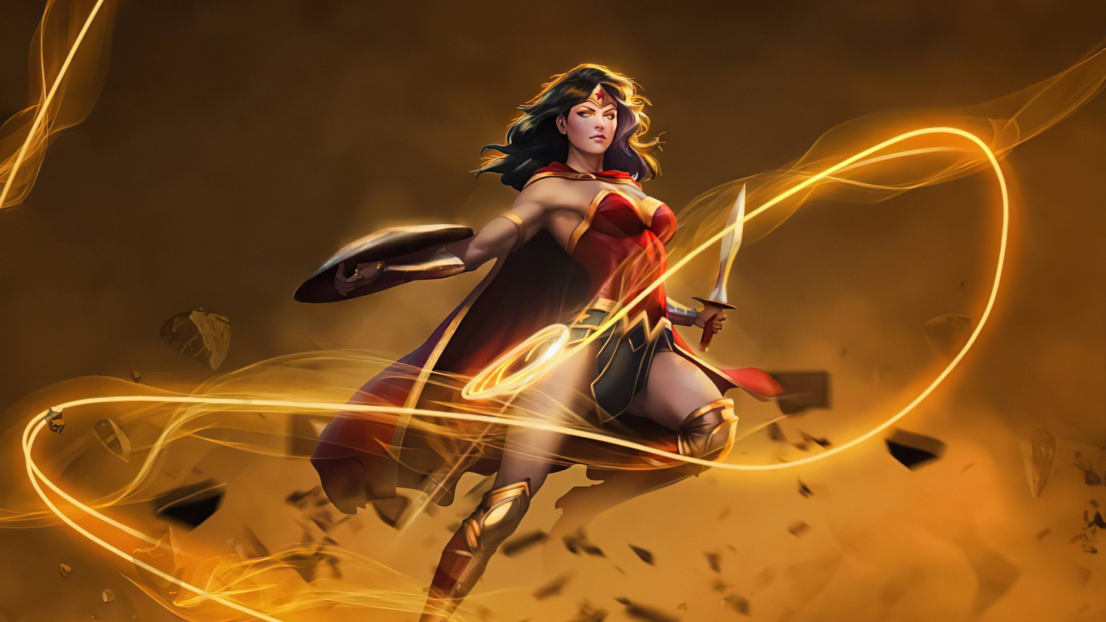 Wallpaper Wonder Woman Fanart 2020